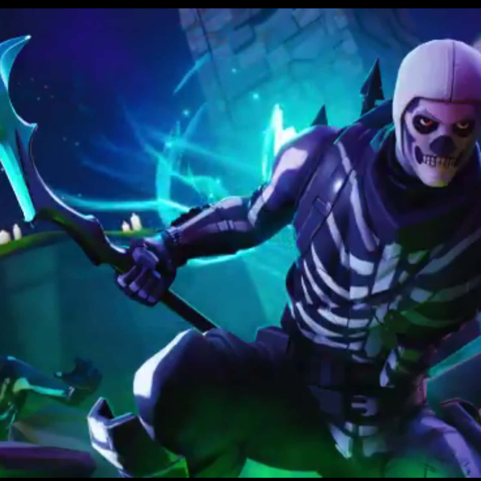 Experience Fortnite In A New Light With The Purple Skull Trooper Background