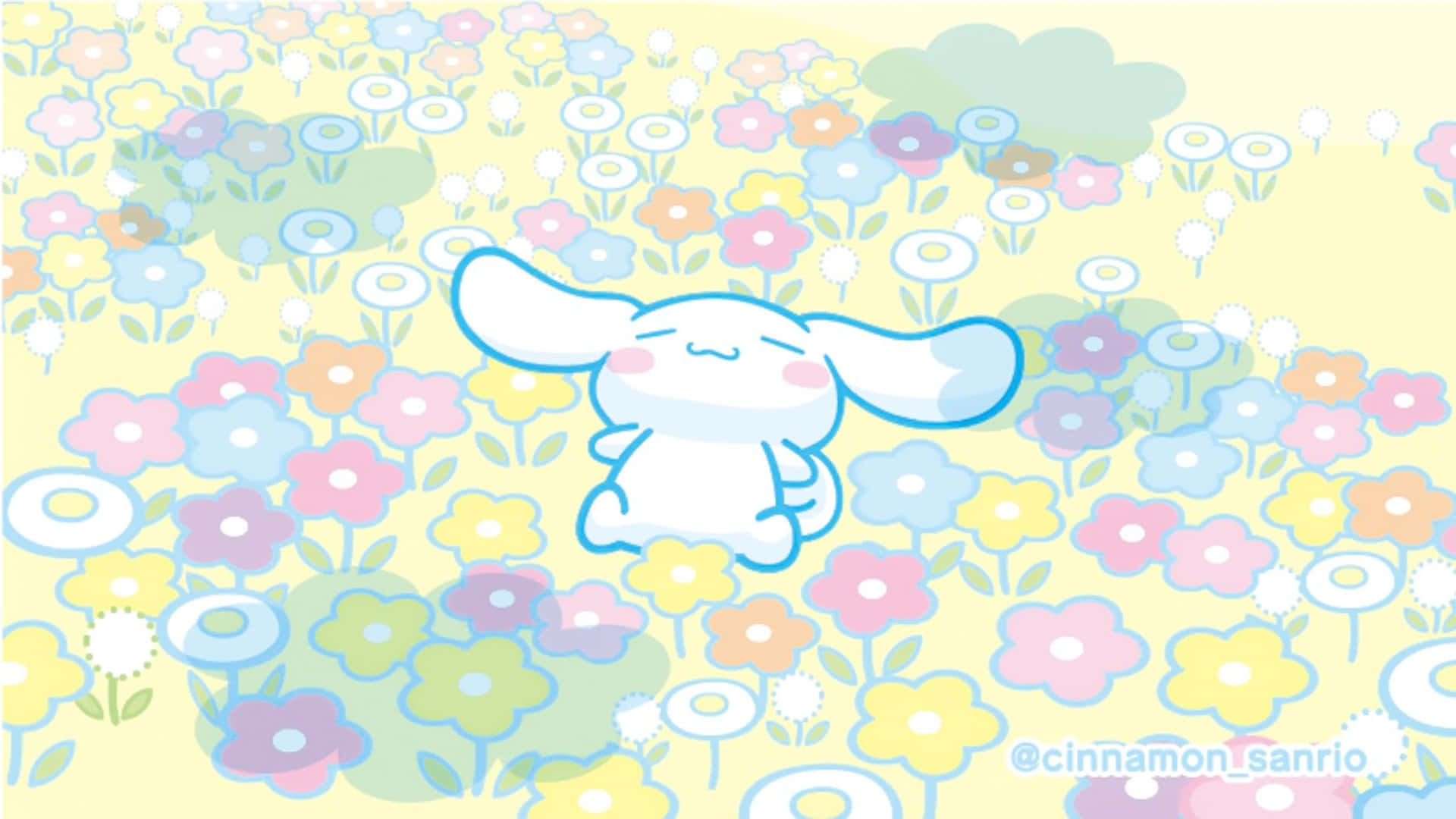 Experience Fun And Whimsy With The Cinnamoroll Laptop Background