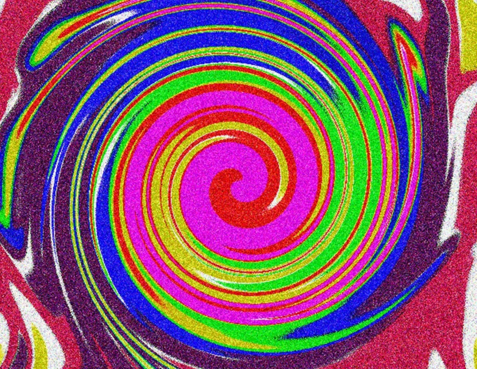 Experience Groovy Retro With A Blast From The Past Background