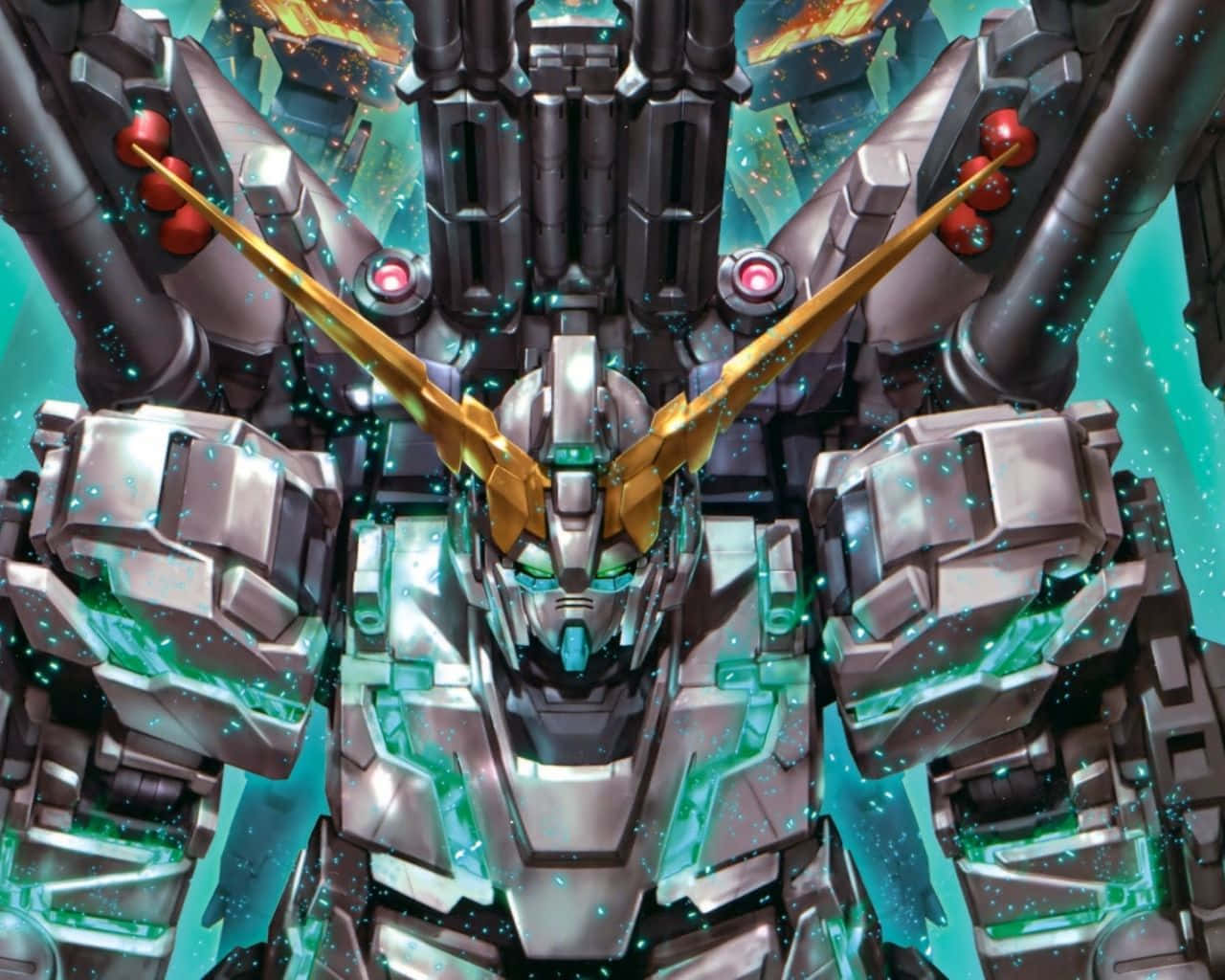 Experience Gundam Unicorn In Action! Background