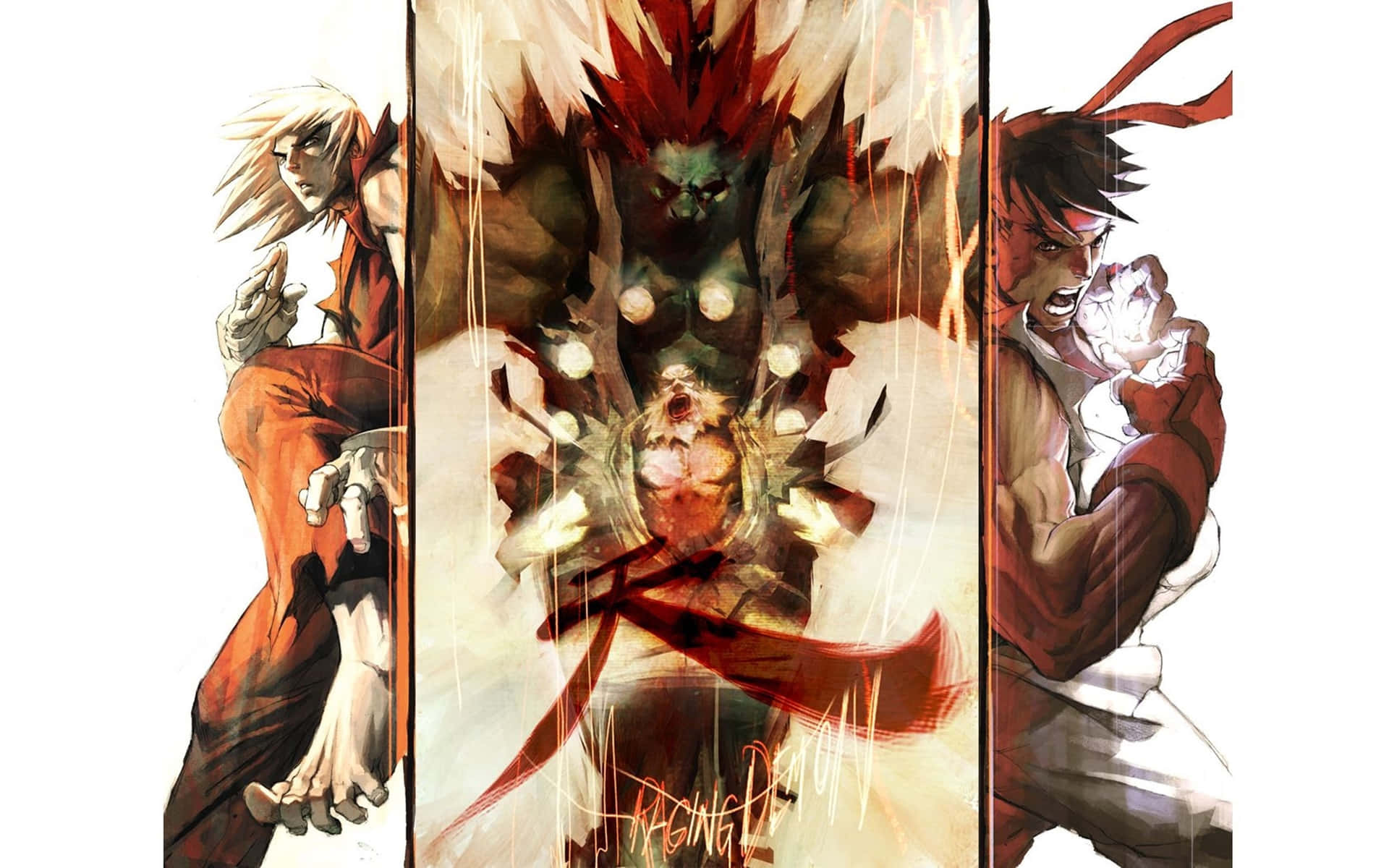 Experience Intense Arcade Fighting Action With Street Fighter 4k Background