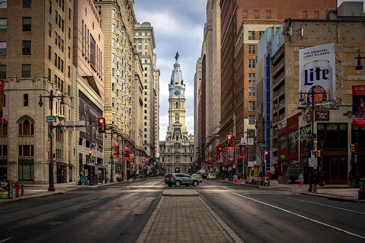 Experience Joy And Serenity At The Marvel Of Philadelphia Background