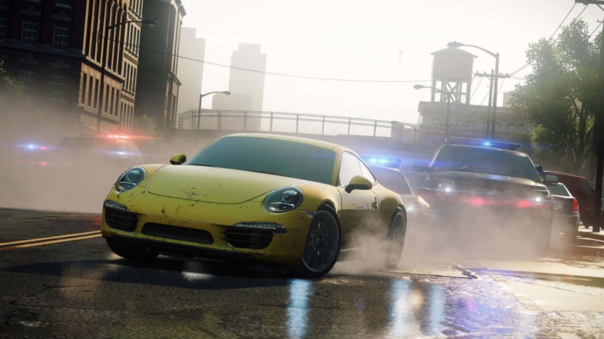 Experience Lightning-fast Performance With The Need For Speed Laptop Background