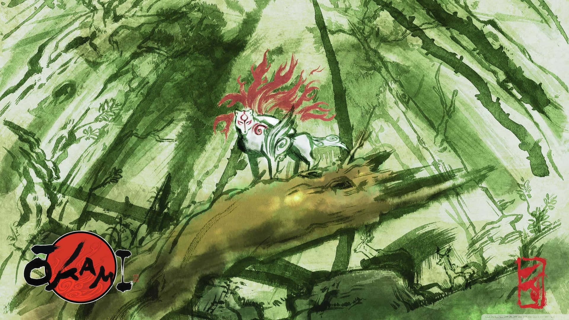 “experience Nature In The Beautiful World Of Okami Hd”