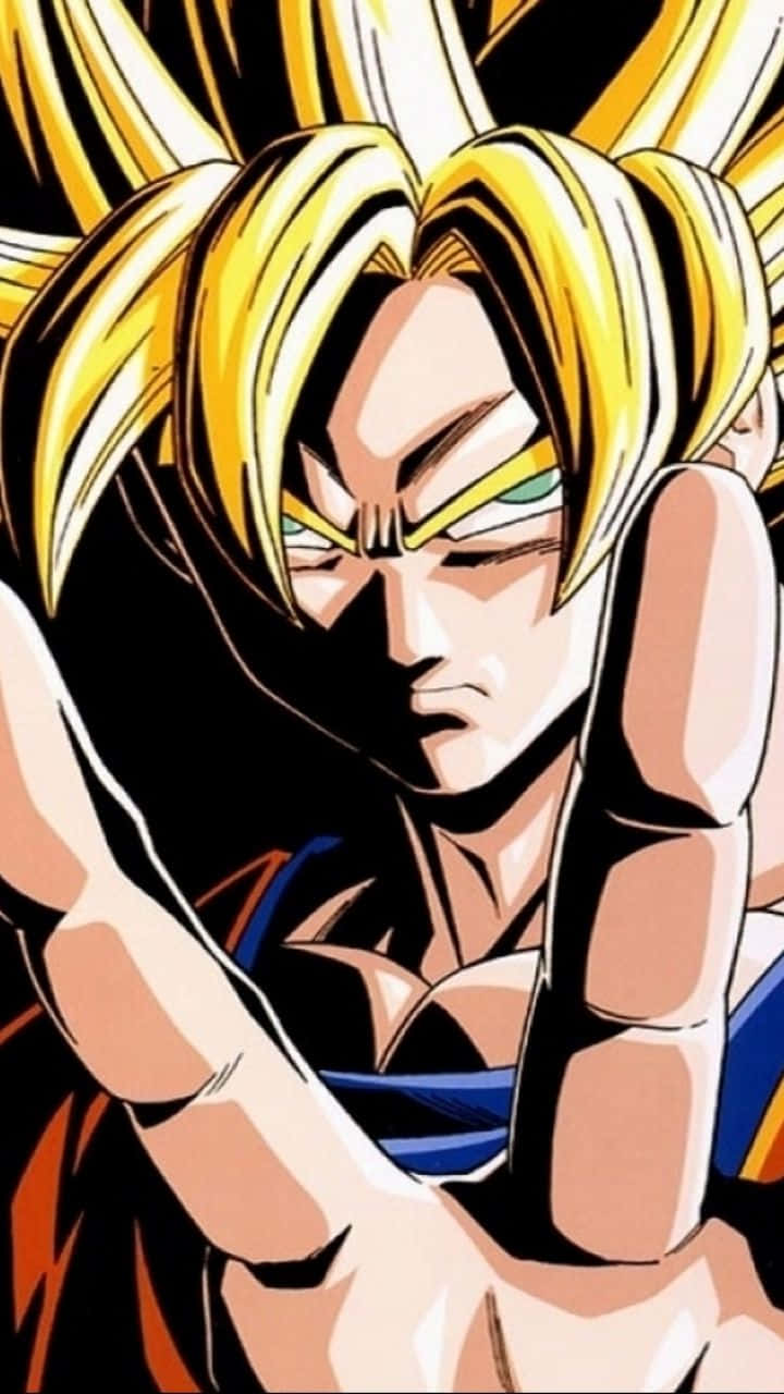 Experience Nostalgia With The Dragon Ball Z Phone Background