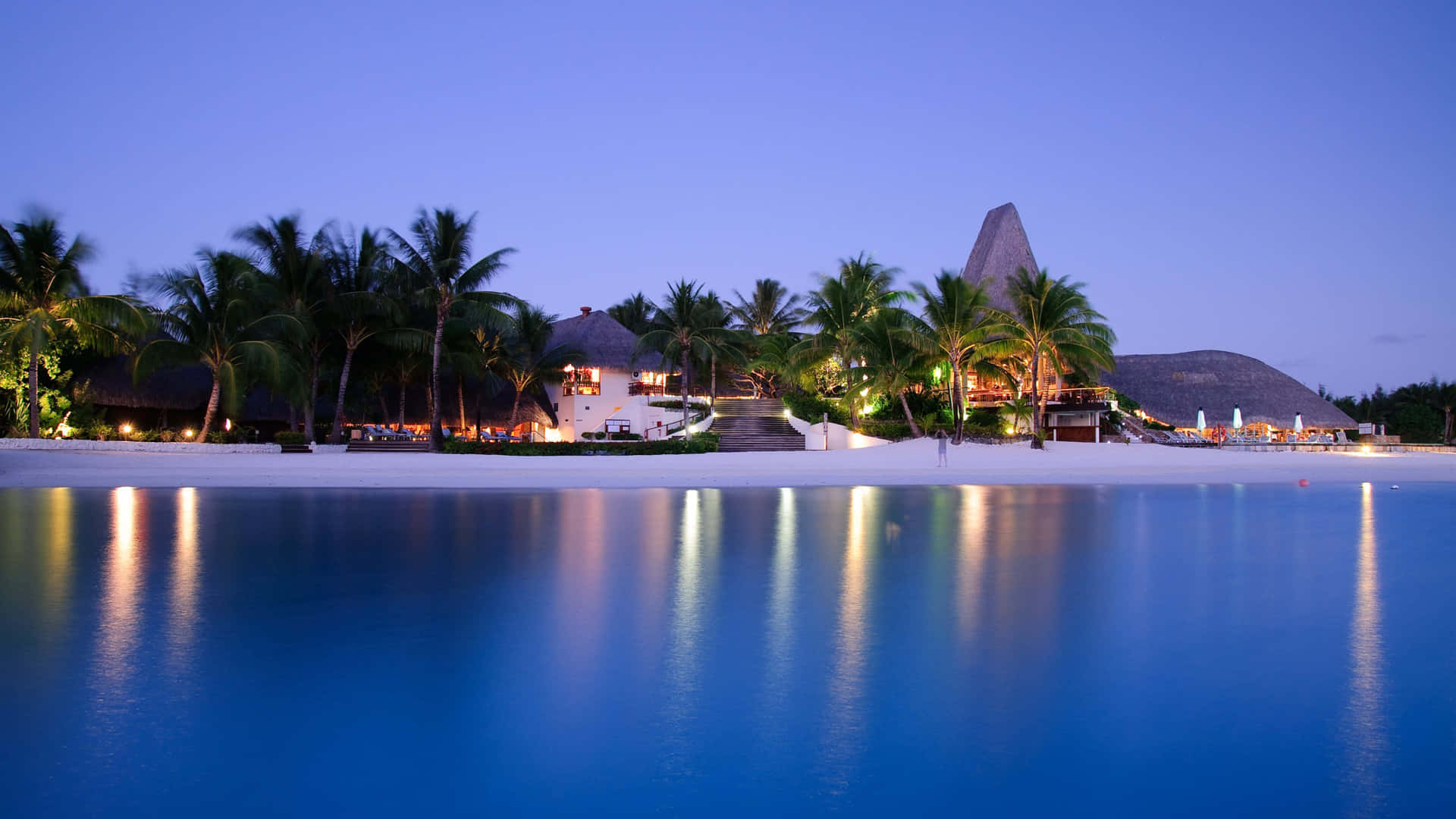 Experience Paradise In Bora Bora Background