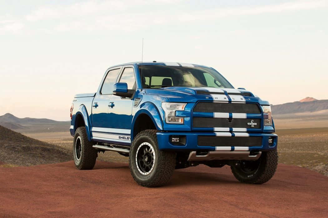 Experience Power And Performance With A Ford Truck Background