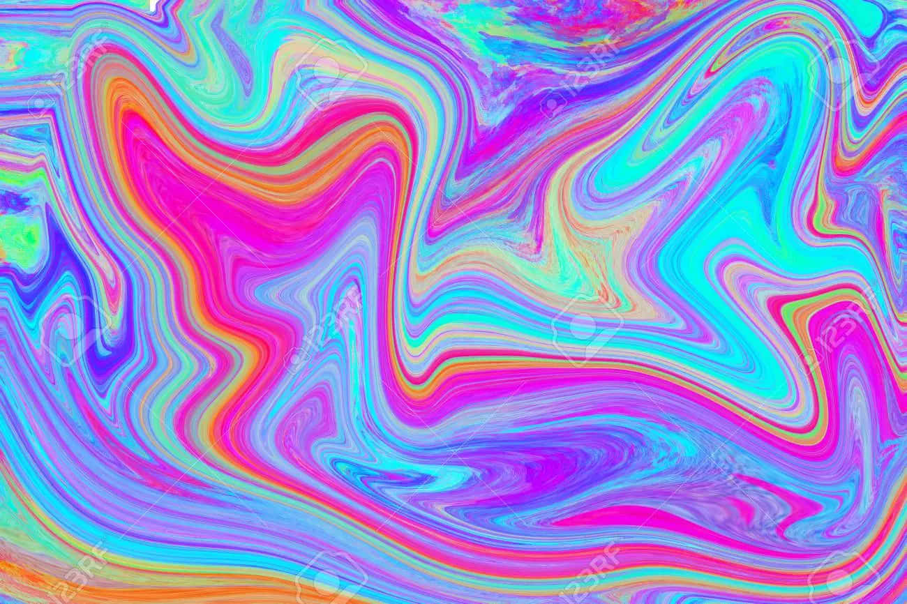 Experience Psychedelic Colours Background