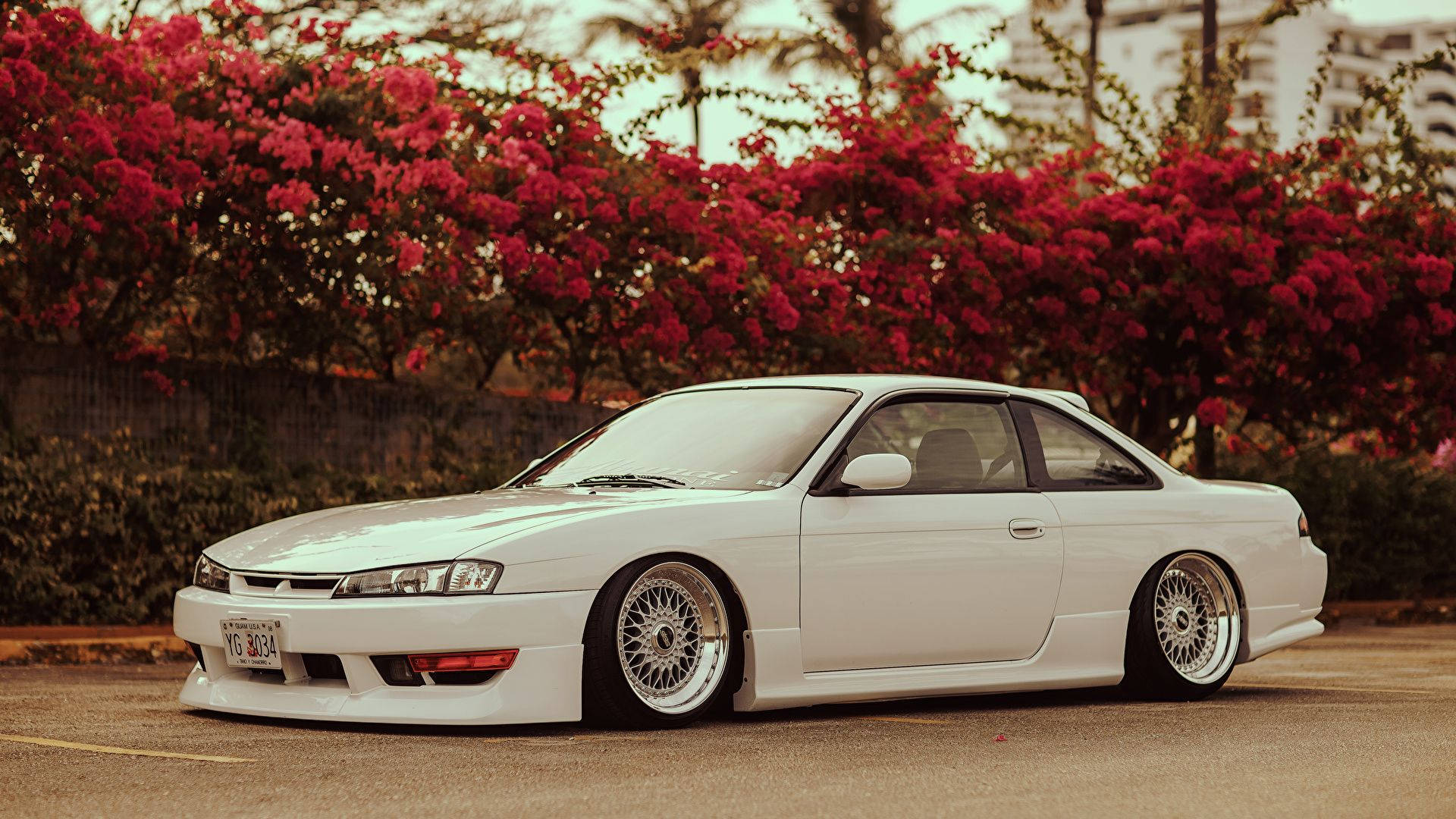 Experience Raw Power With The Nissan Silvia S14 Background