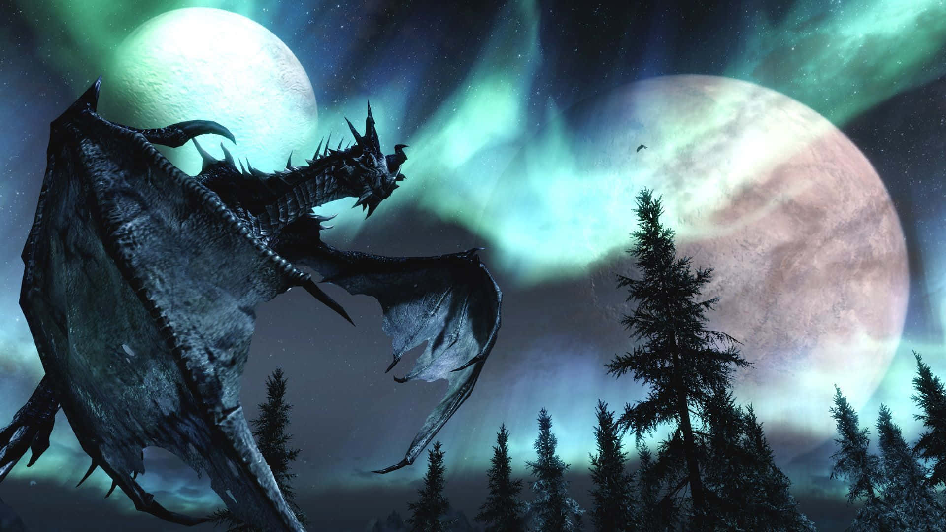 Experience Real Dragon Magic Background