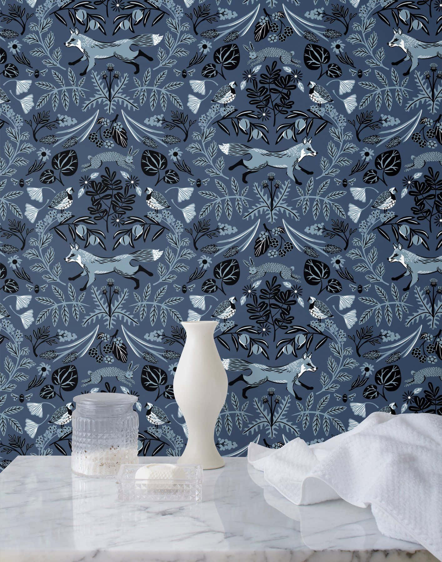Experience Restful Relaxation With Indigo. Background