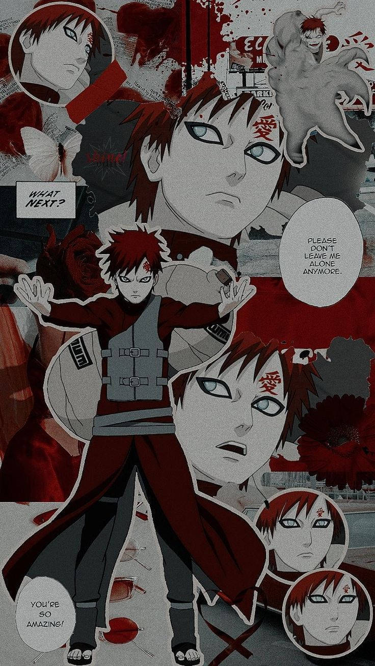 Experience Something Different With The Gaara Iphone Background