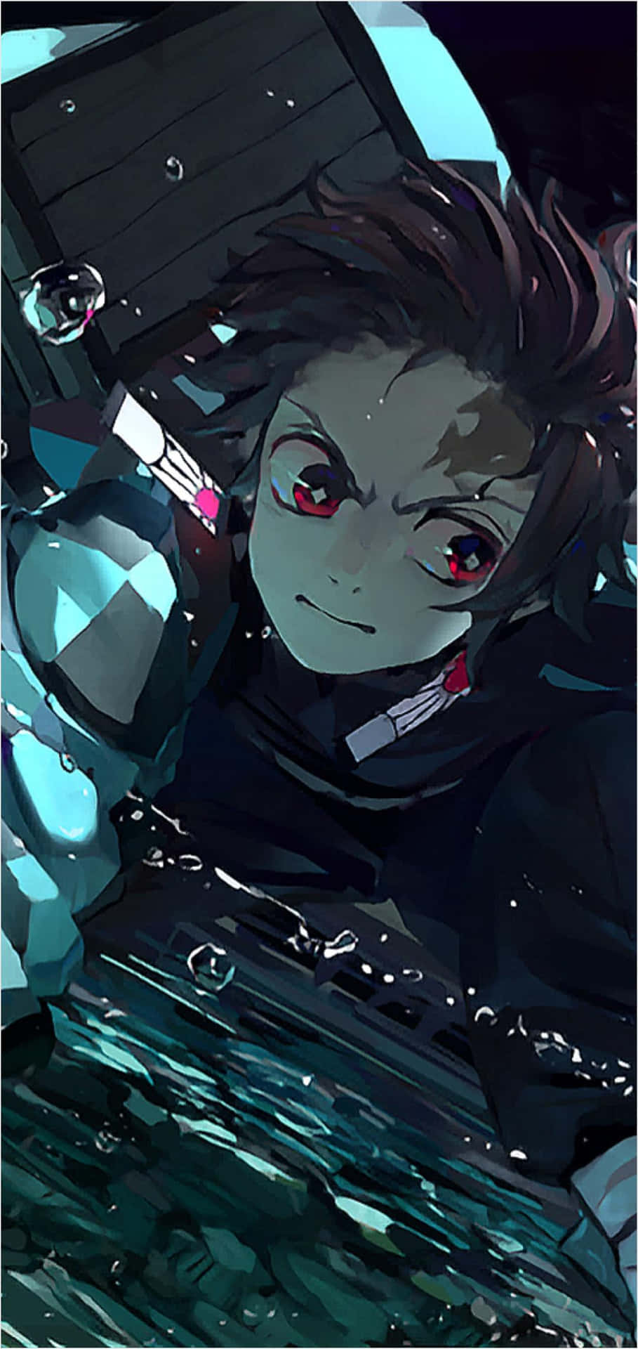 Experience The Action-packed Demon Slayer On Iphone 11 Background