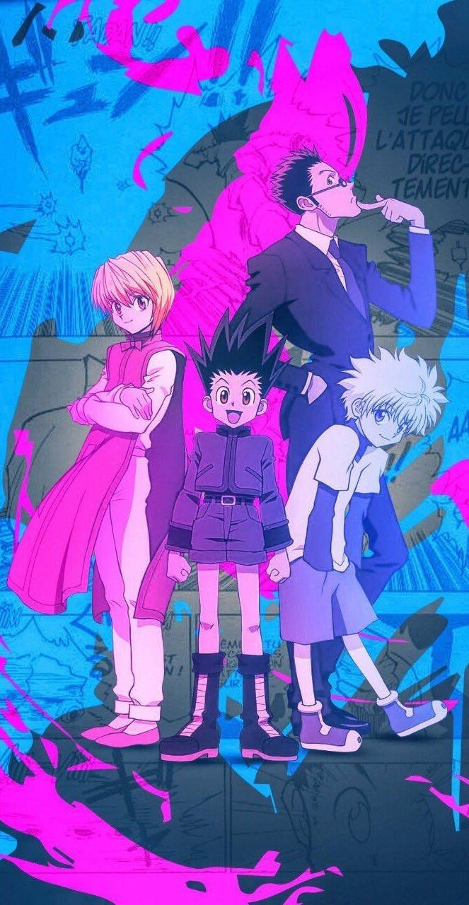 Experience The Adventures Of Hunter X Hunter On Your Iphone. Background