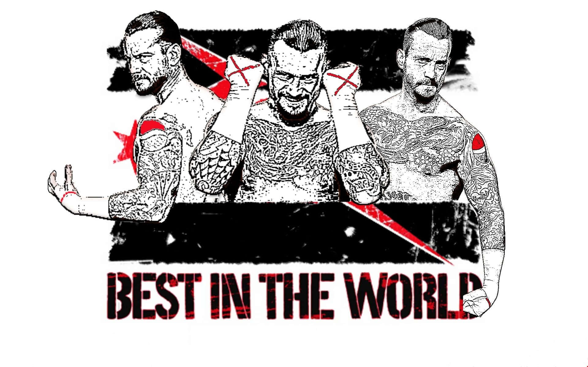 Experience The Art Of Punk Rock With Cm Punk Background