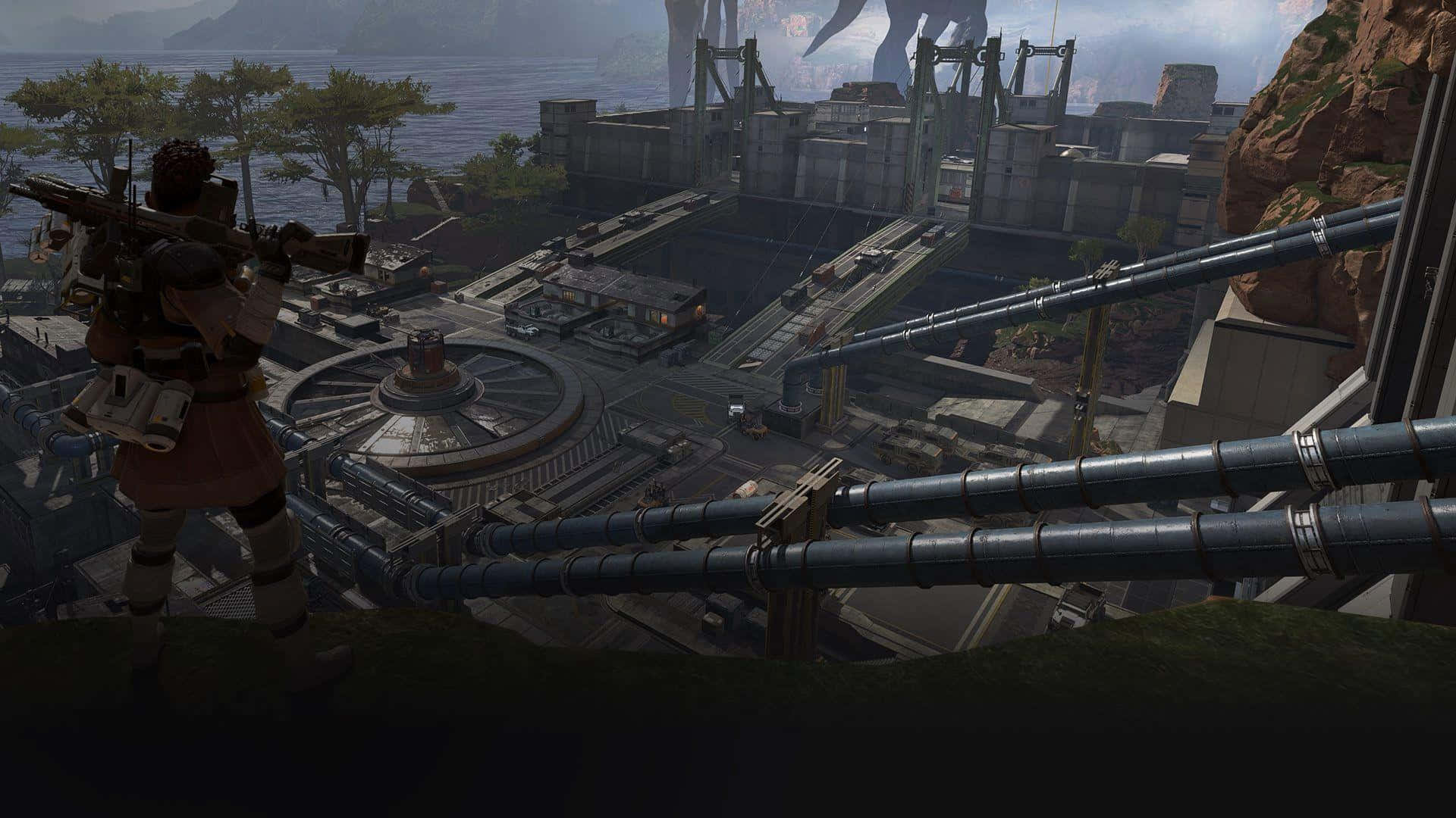 Experience The Battle Royale Phenomenon With Apex Legends On Your Computer Background