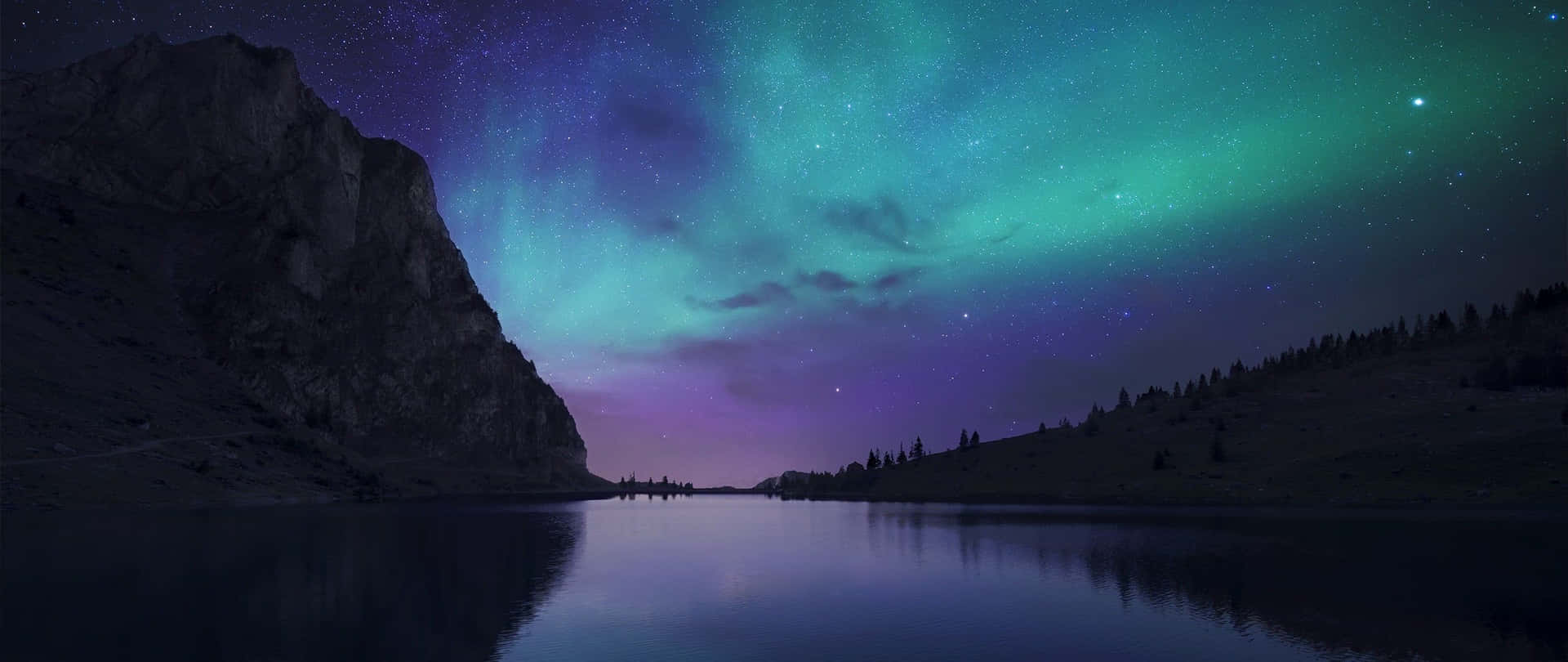 Experience The Beauty Of Nature In Stunning Panoramic Views Background