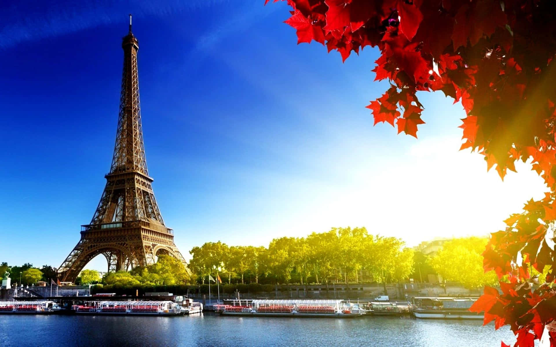 Experience The Beauty Of Paris From Your Desktop. Background