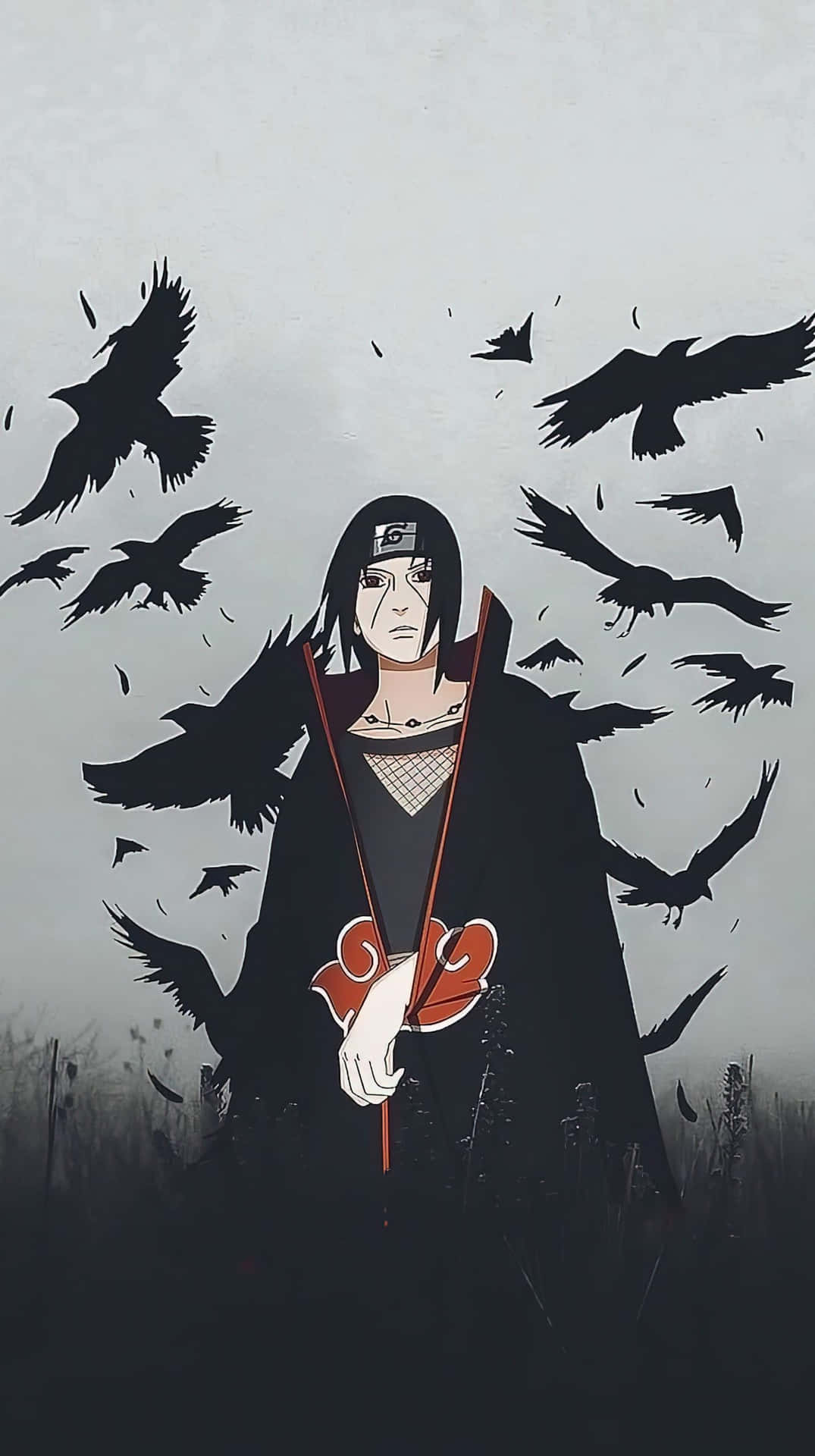 Experience The Best With The Uchiha Iphone. Background
