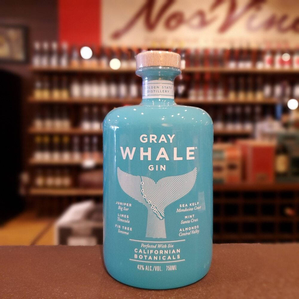 Experience The Captivating Taste Of Gray Whale Gin Background