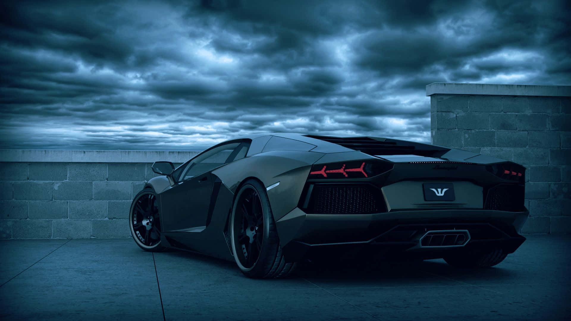 Experience The Cool And Sporty Design Of A Lamborghini Background