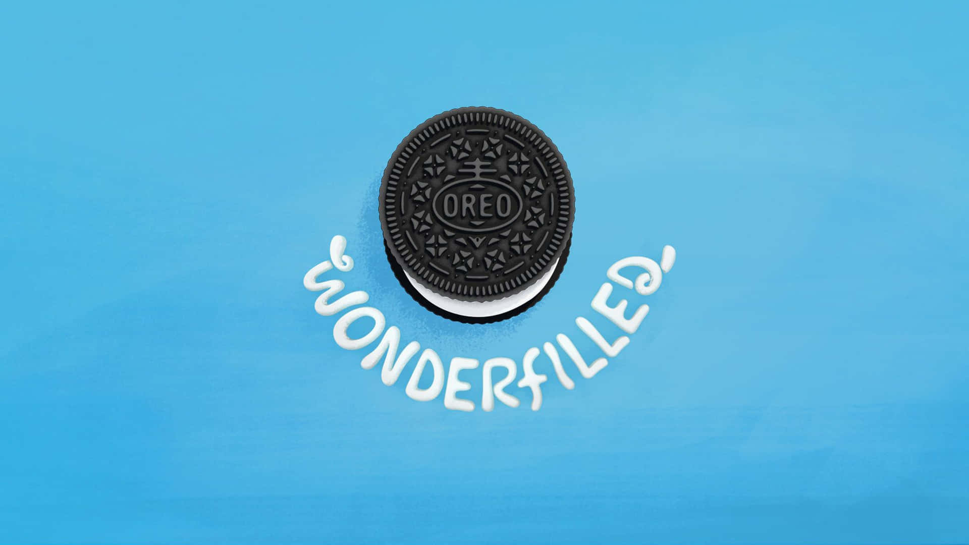 Experience The Crunch Of Joy With Oreo Background