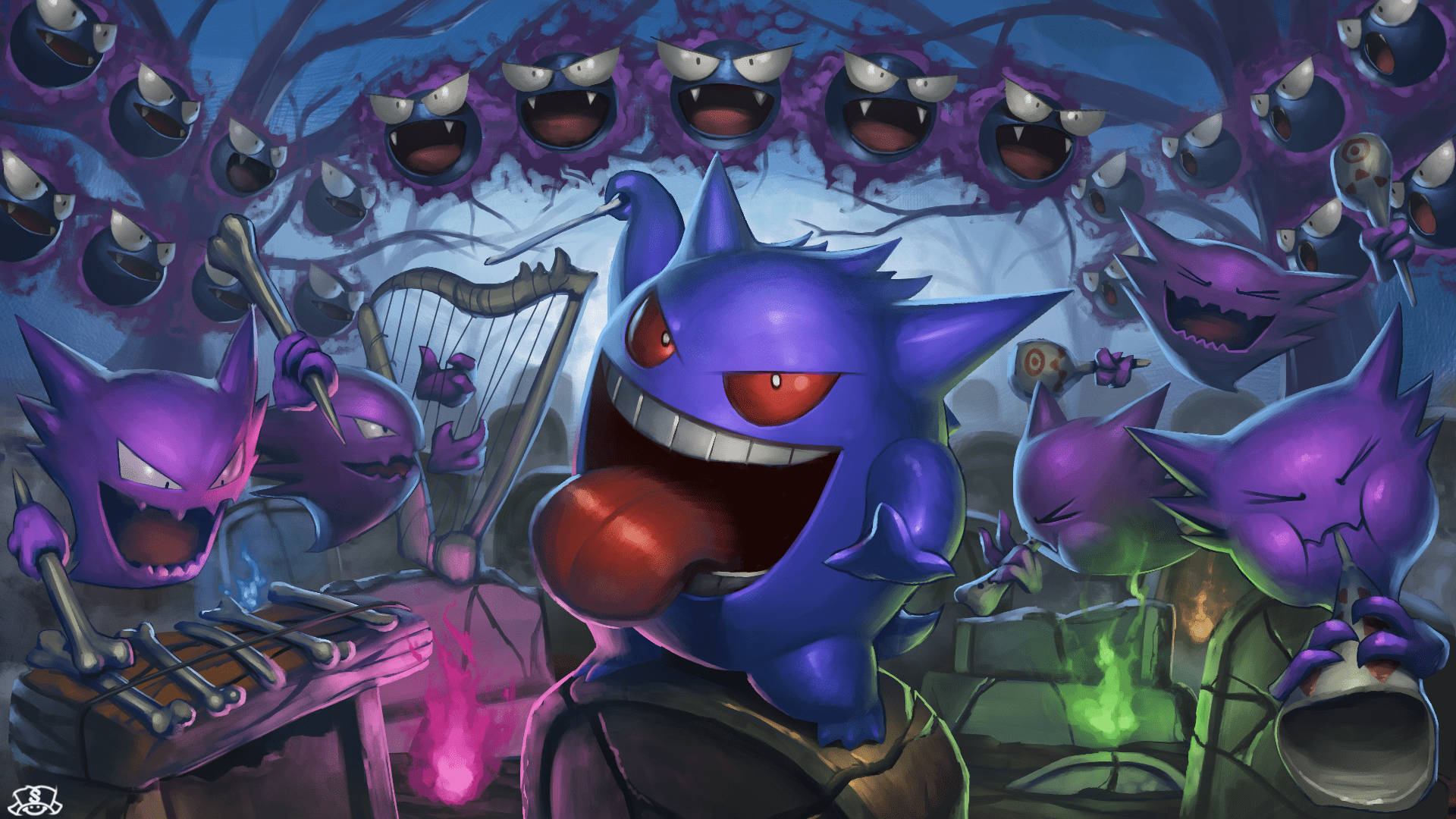 “experience The Electrifying Energy Of Gengar In Concert!”