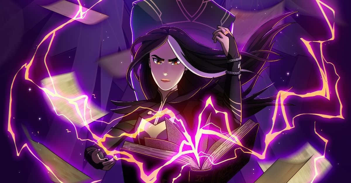 Experience The Epic Fantasy Adventure Of The Dragon Prince Background