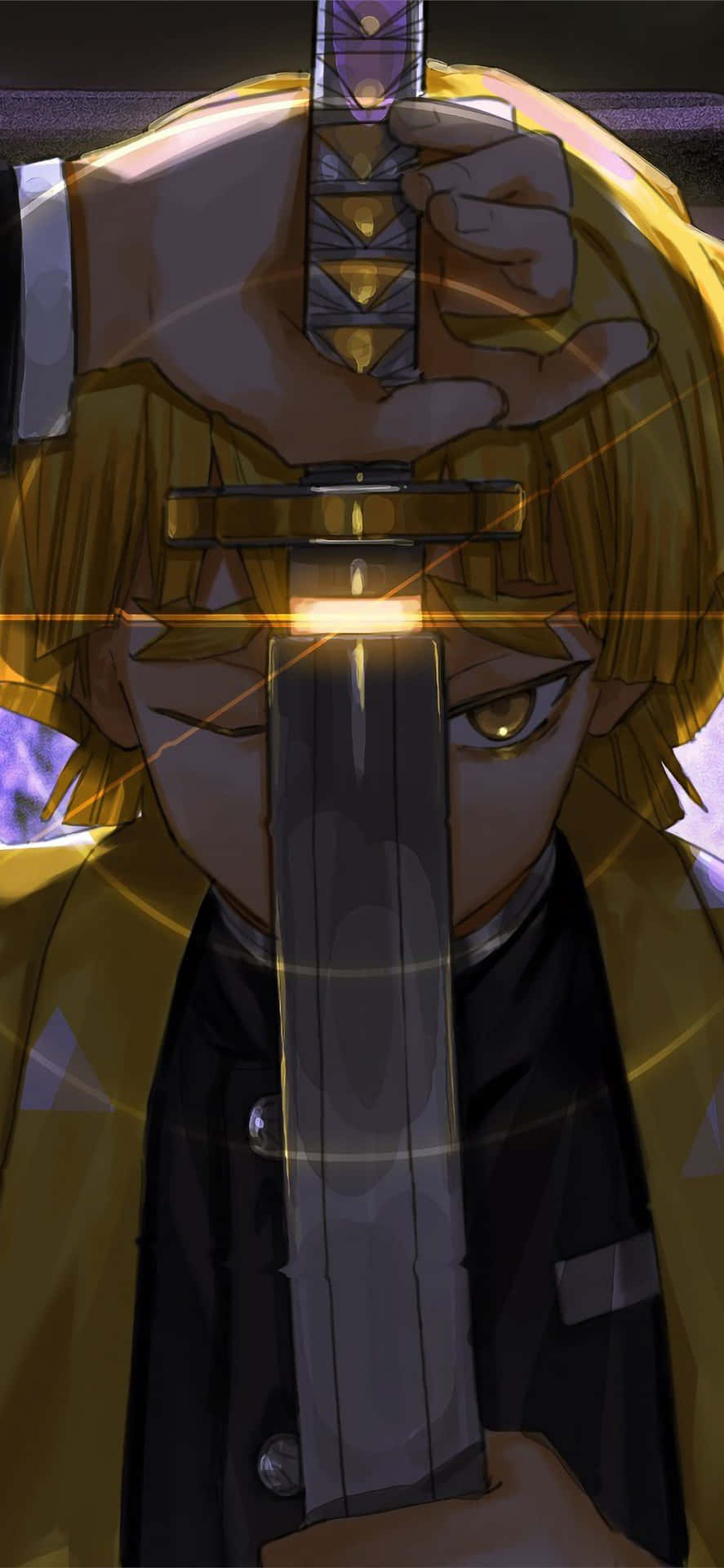 Experience The Epic Story Of Demon Slayer On Your All-new Iphone 11 Background