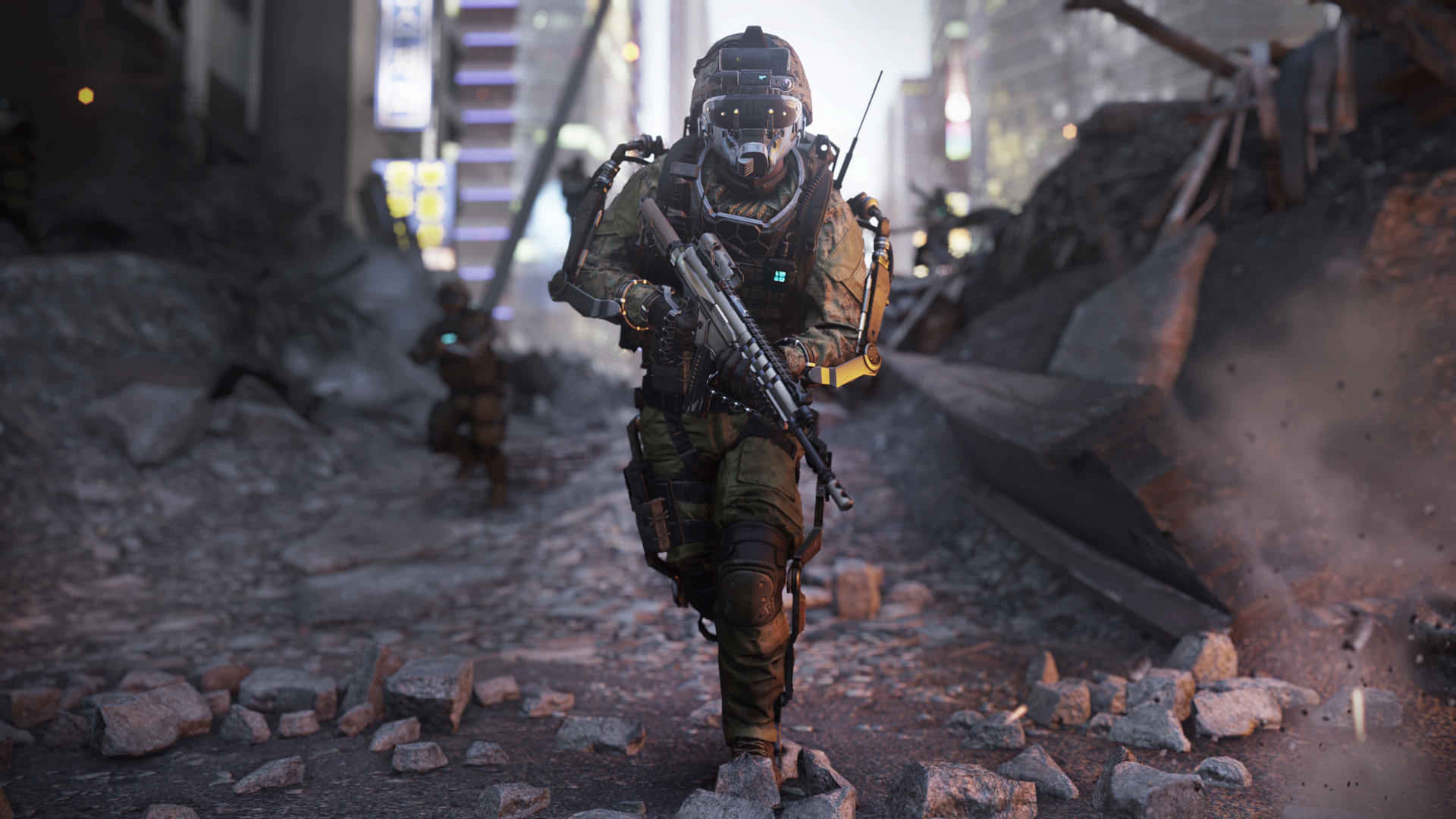 Experience The Excitement Of Call Of Duty Full Hd Background