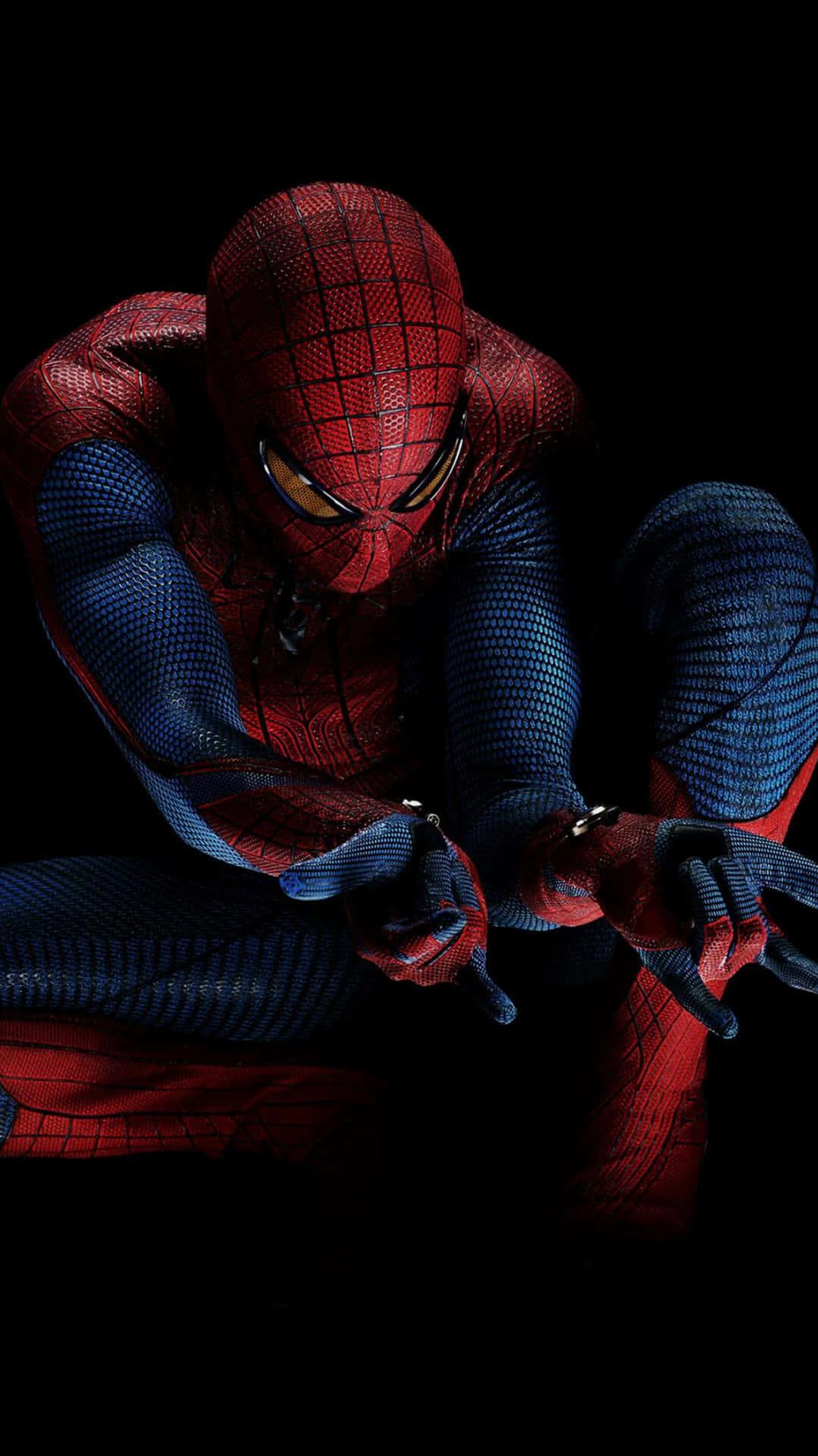 Experience The Excitement Of The Amazing Spider-man With The Iphone Background