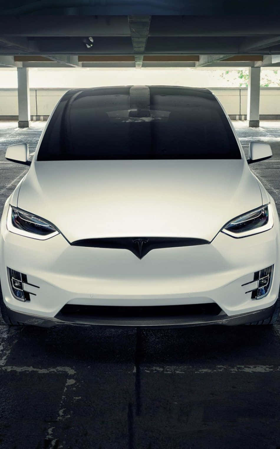 Experience The Future Of Smartphones With Tesla Iphone Background