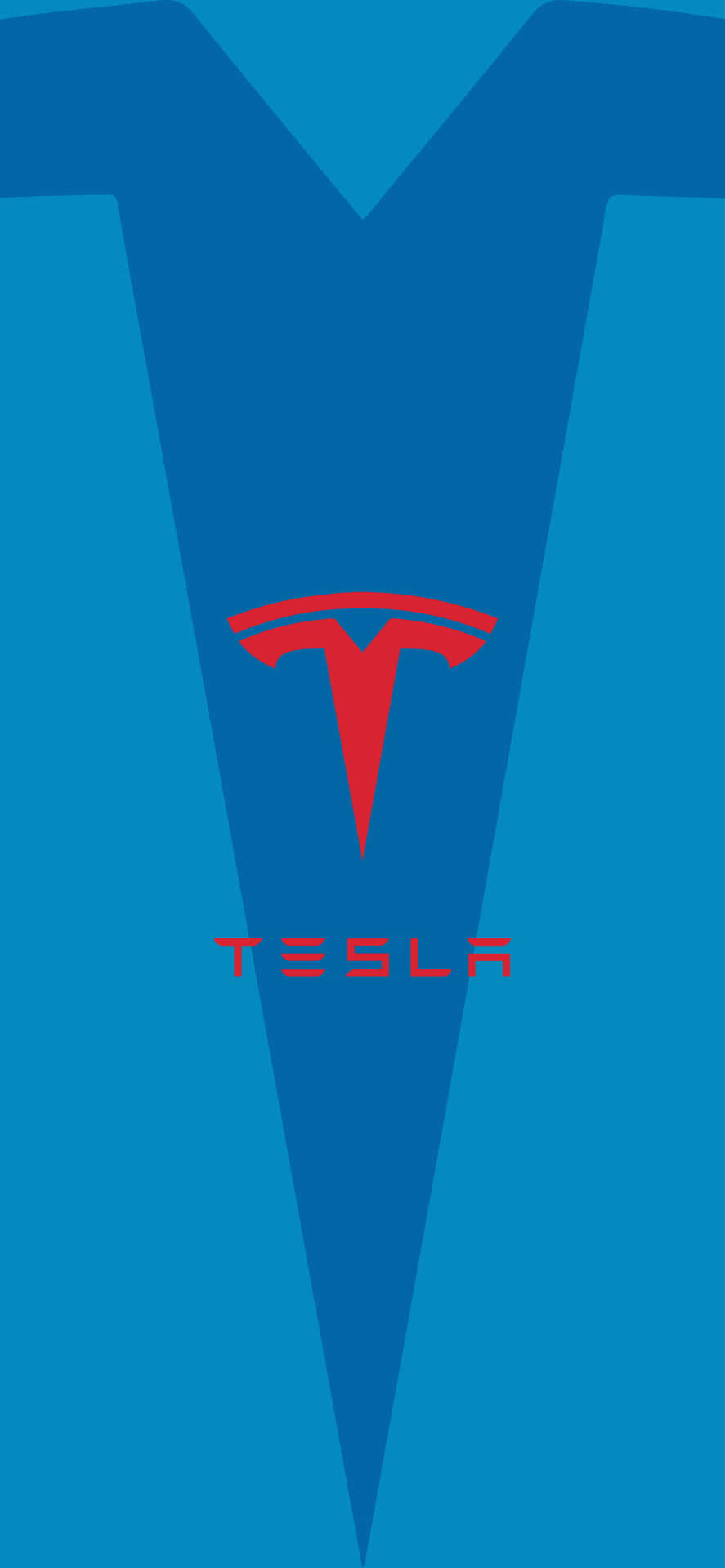 Experience The Future With The Tesla Iphone Background