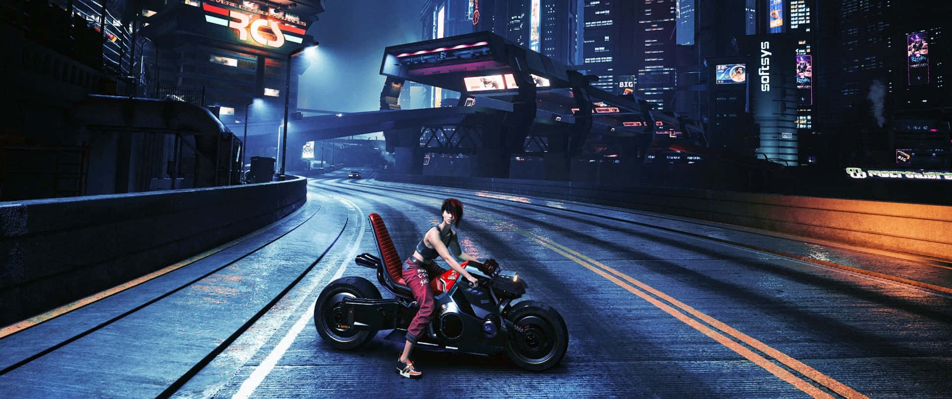 Experience The Futuristic Cyberpunk World