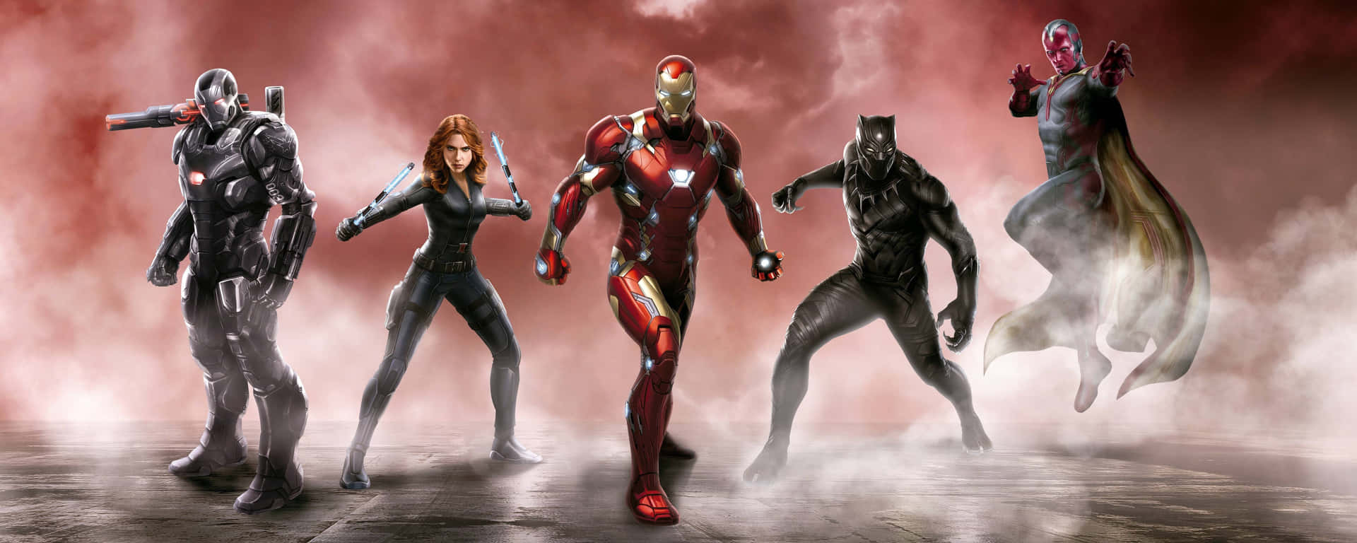 Experience The Heroism Of Captain America With A Dual Screen! Background