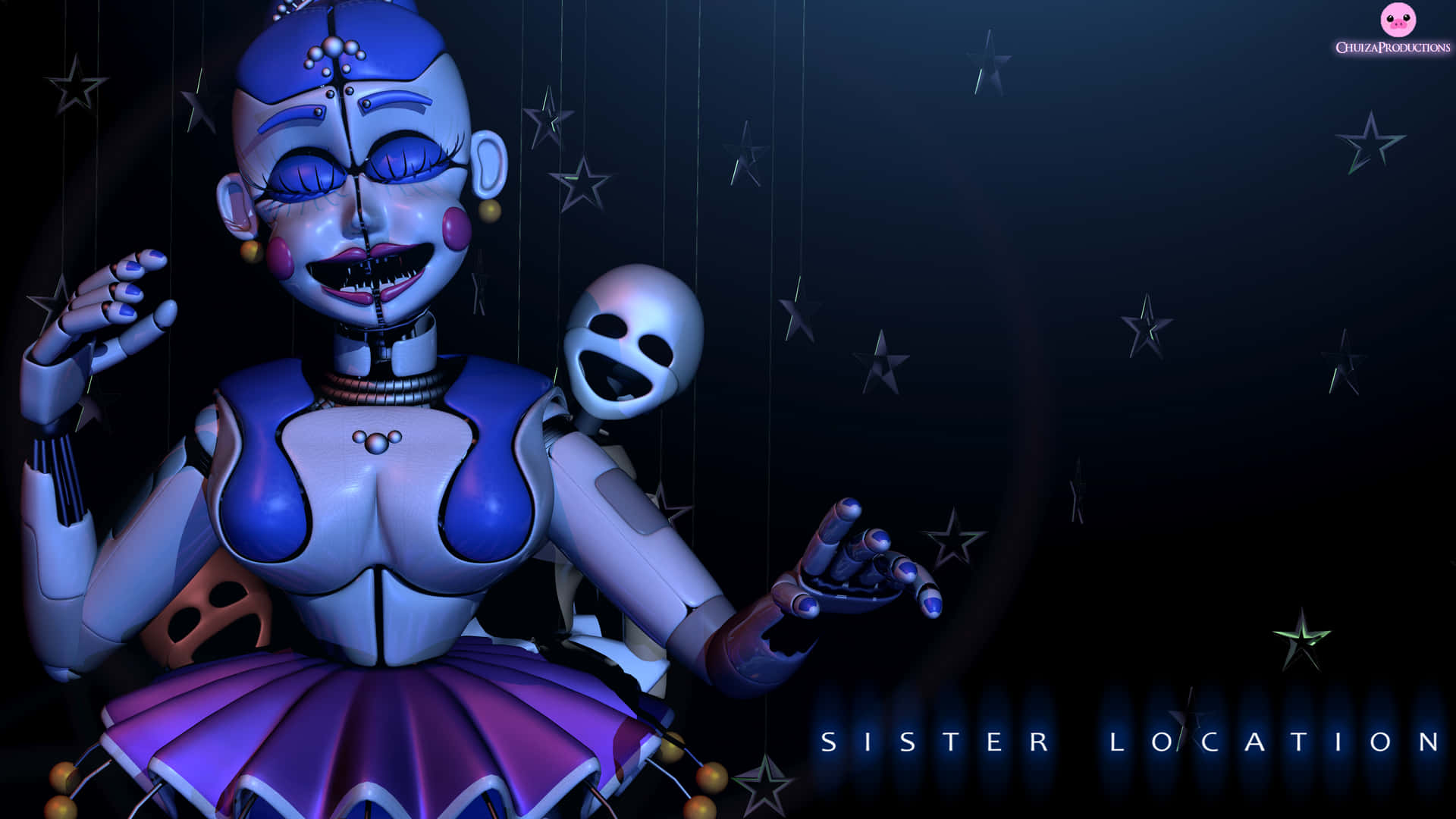 Experience The Immersive Beauty Of Ballora Background