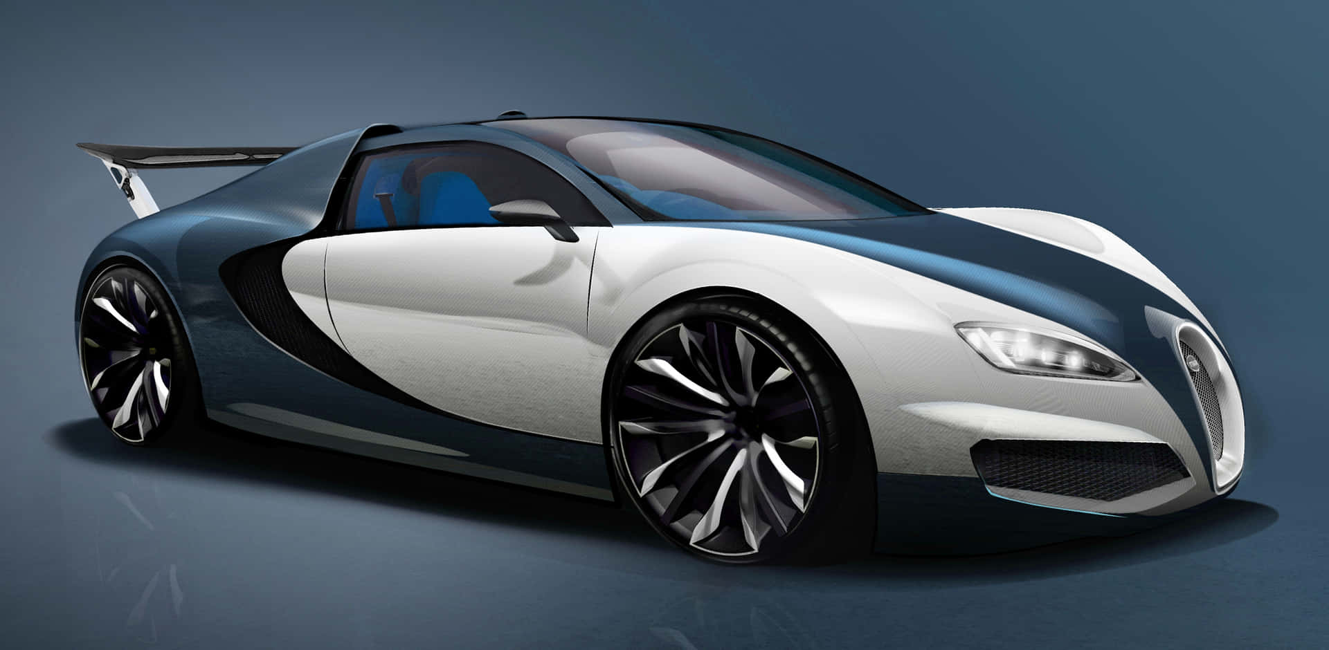 Experience The Luxury Of A Bugatti Car Background