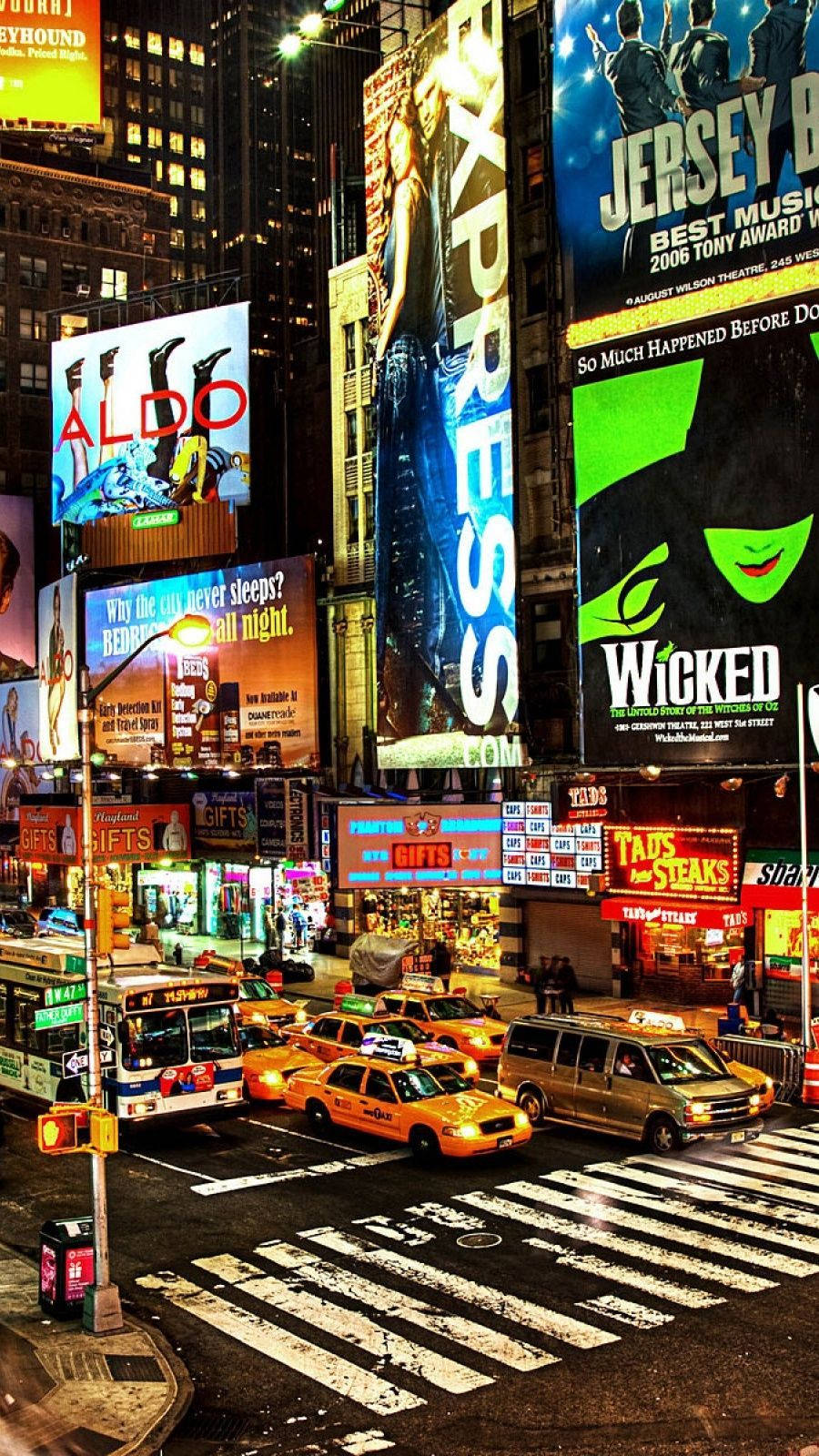 Experience The Magic Of Broadway Background