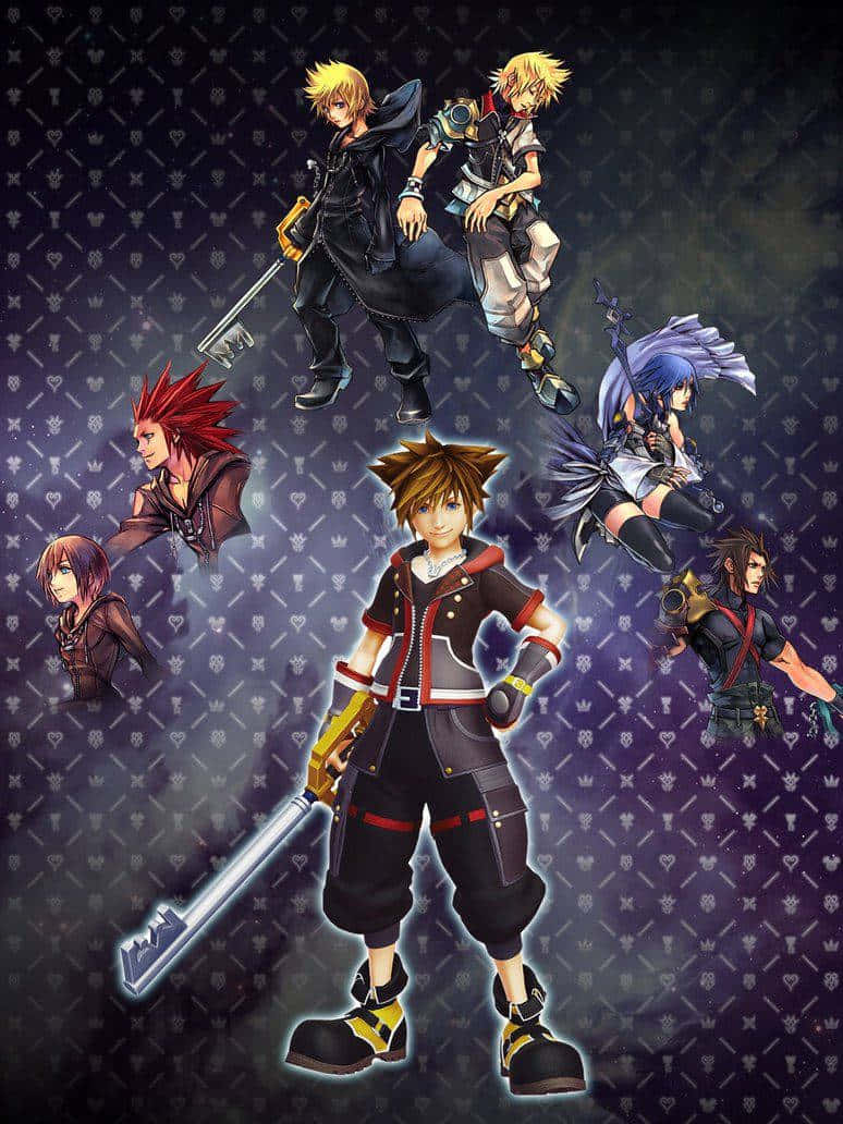 Experience The Magic Of Kingdom Hearts On Your Phone Background