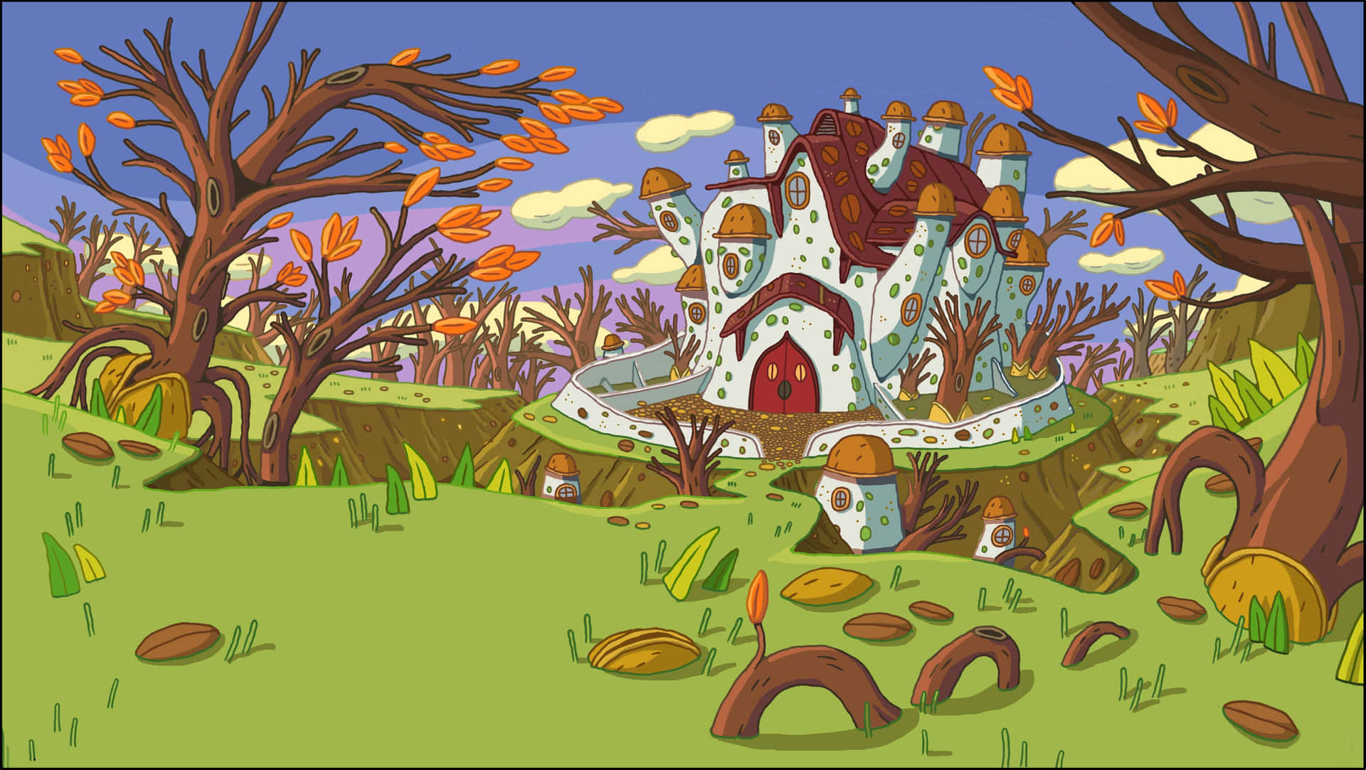 Experience The Magical World Of Adventure Time! Background