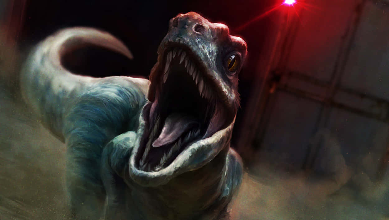 Experience The Majesty Of The Prehistoric World At Blue Jurassic World! Background