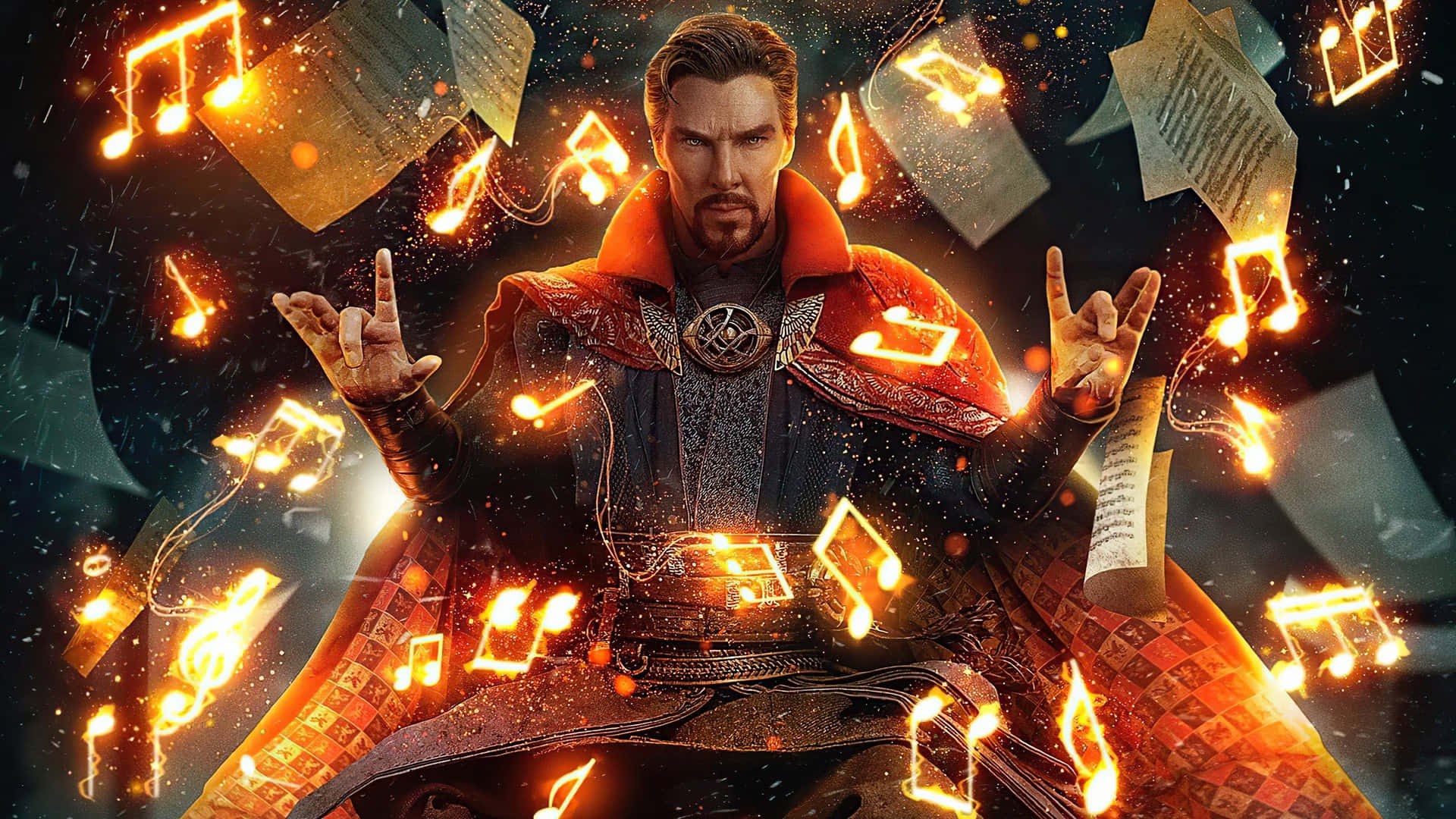 Experience The Marvel Magic With Doctor Strange: Multiverse Of Madness Background