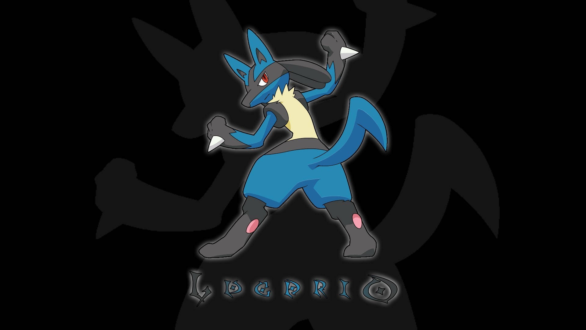 Experience The Might Of Lucario! Background