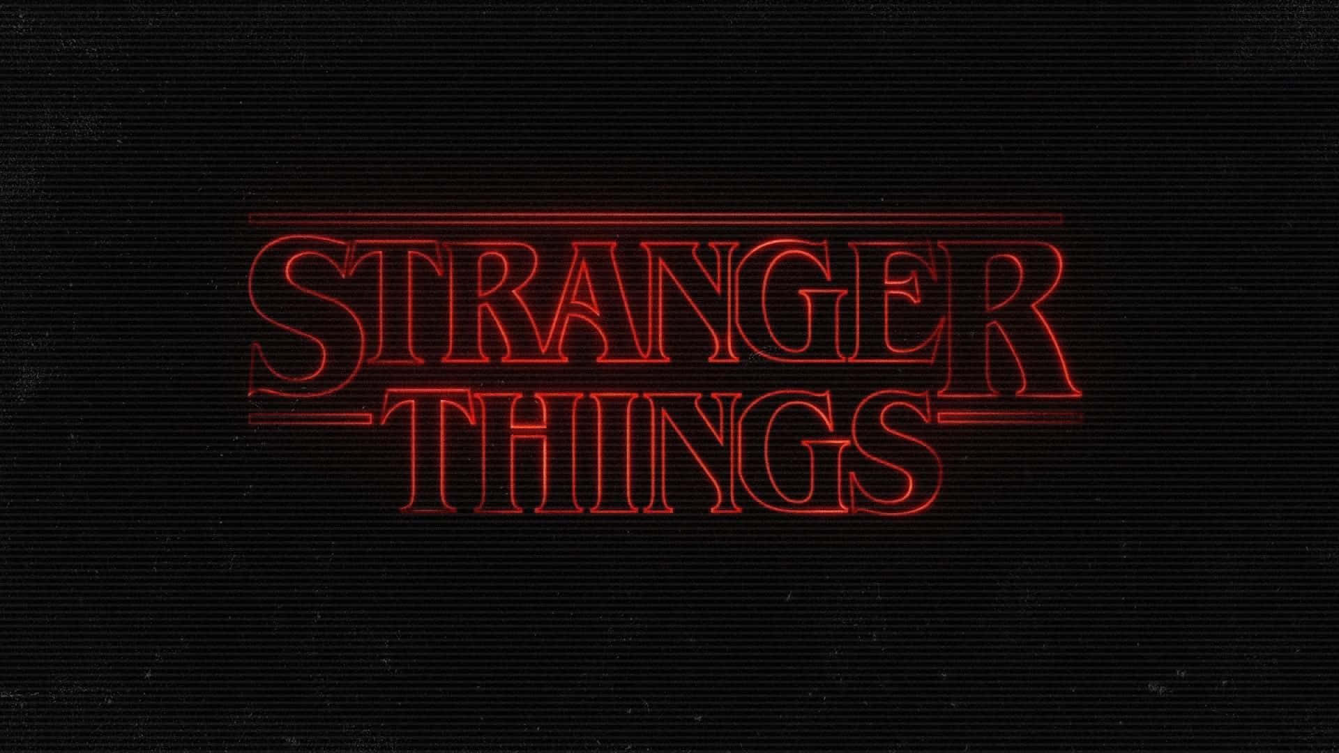 Experience The Mysterious 80's Vibe With This Stranger Things Aesthetic Desktop Background. Background