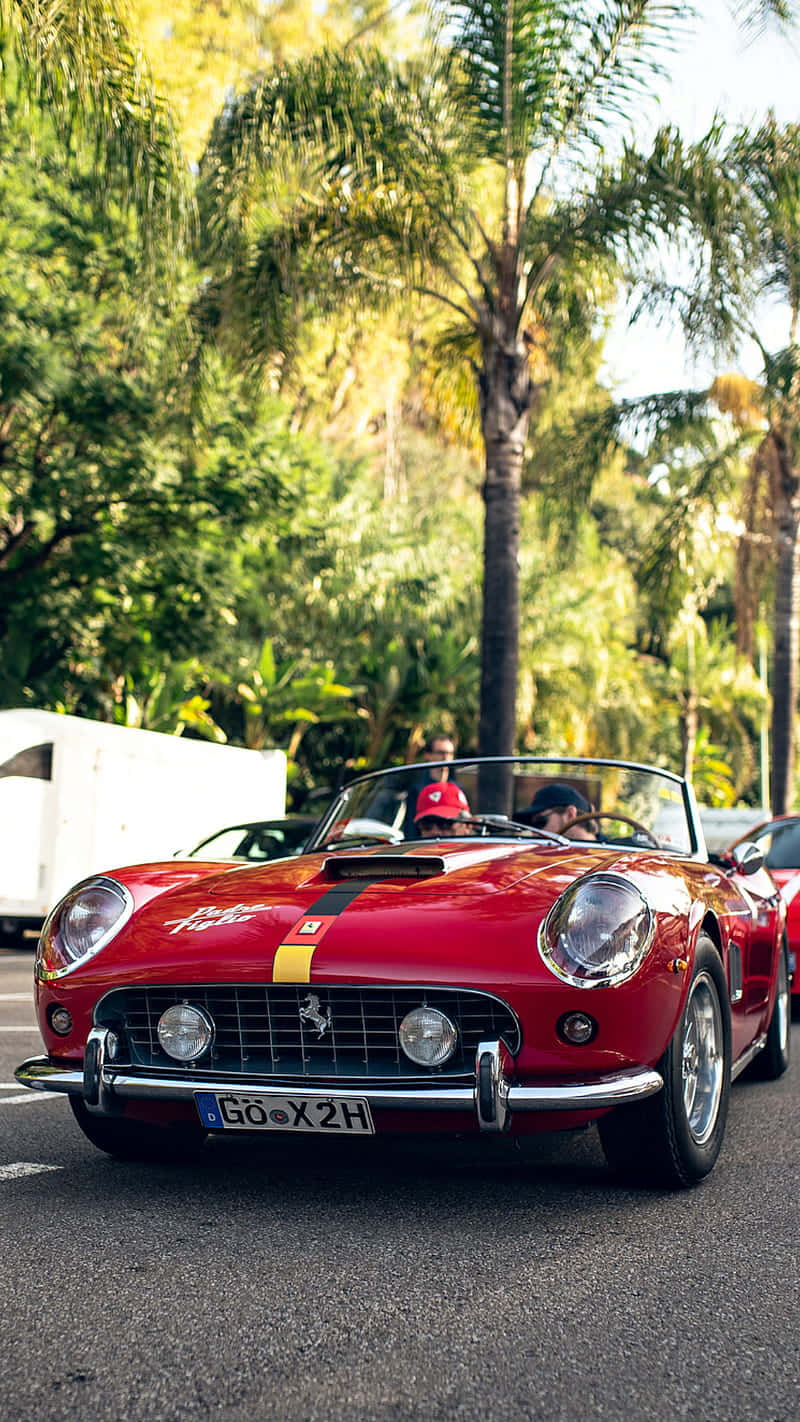 Experience The Nostalgia Of A Vintage Ferrari