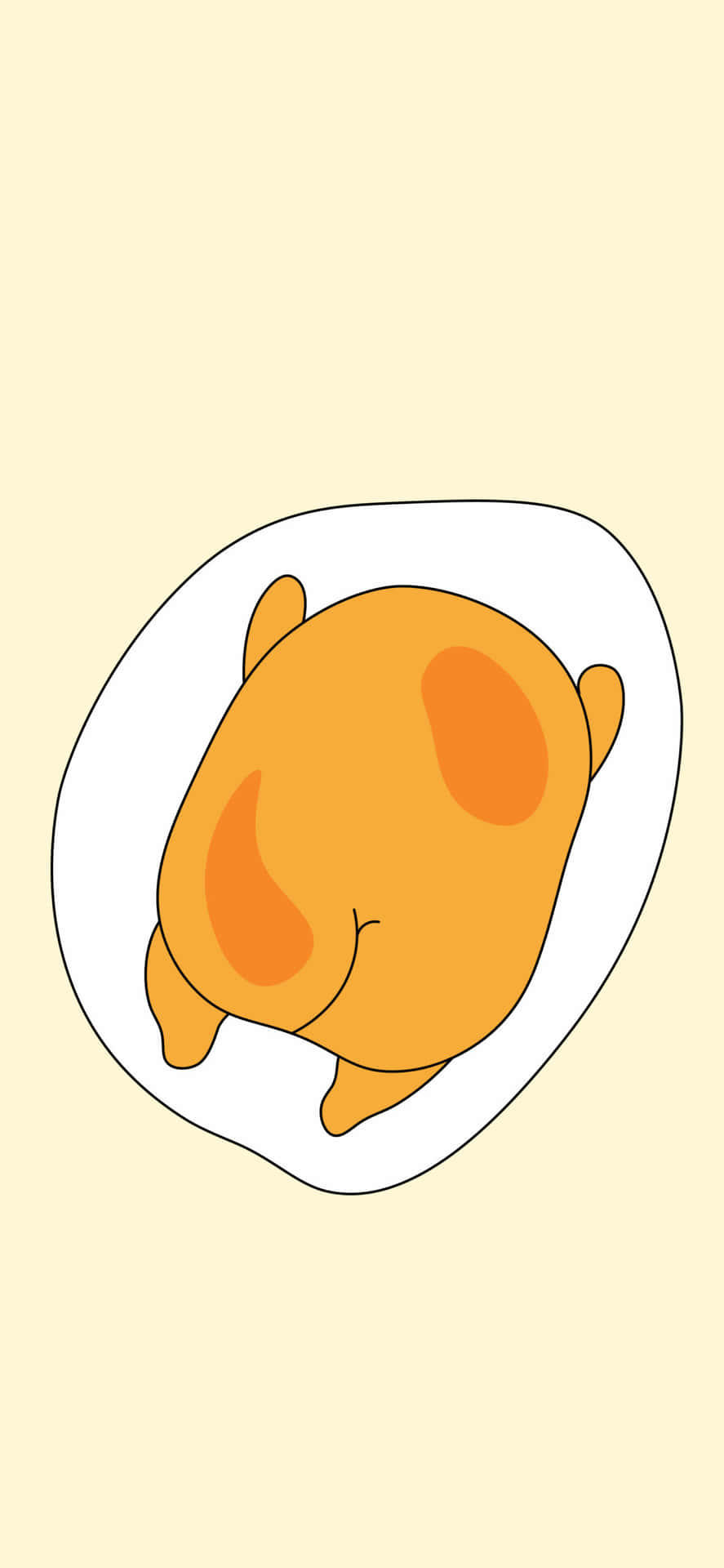 Experience The Playful World Of Gudetama Through Your Phone Background