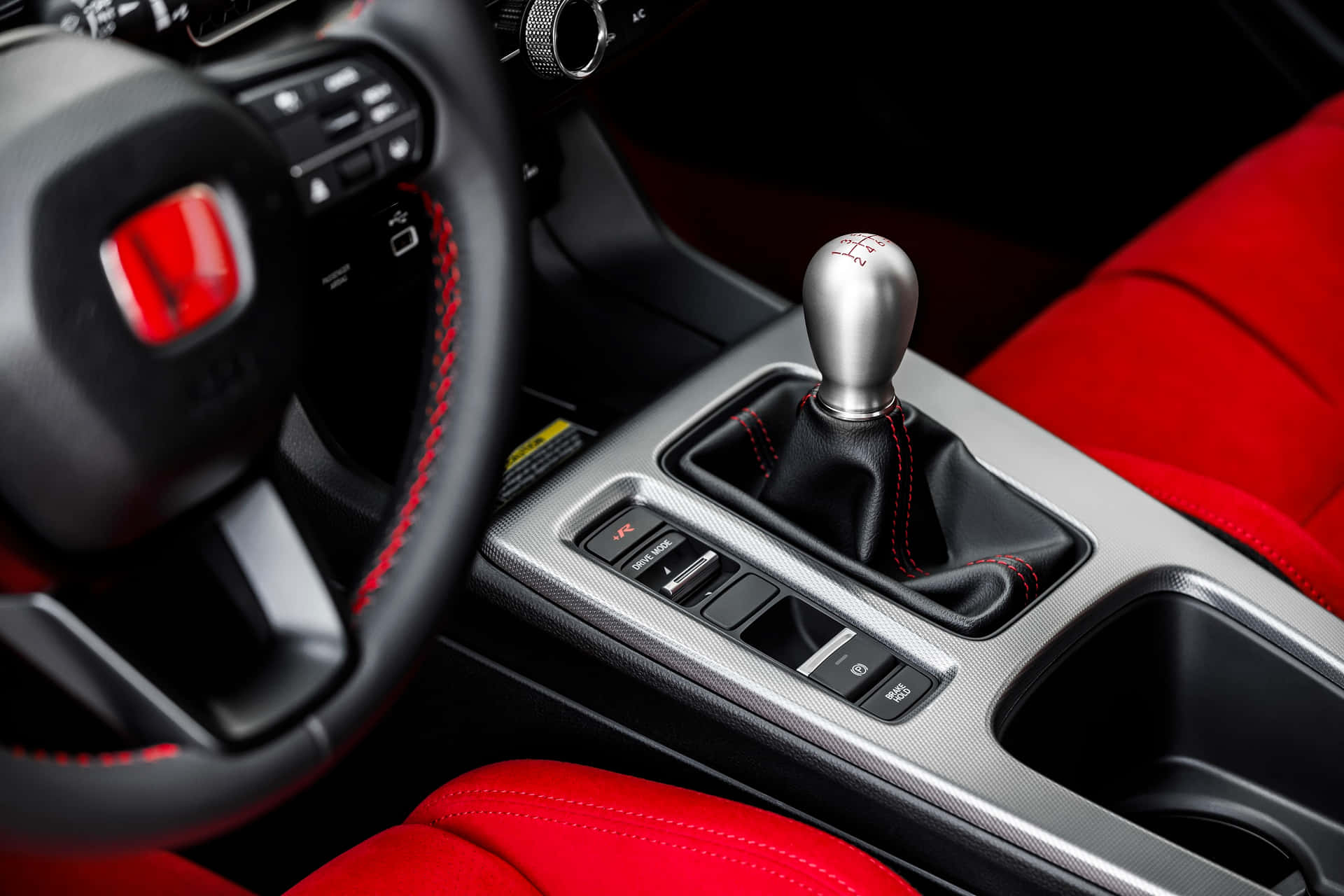 Experience The Power And Performance Of The Honda Civic Type R Background