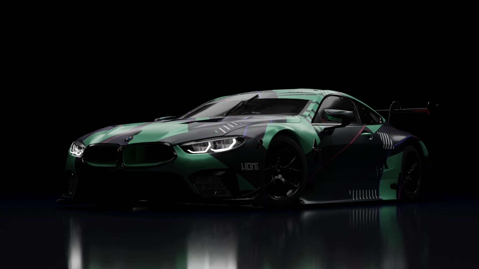 Experience The Power Of Bmw M8 In 4k Background