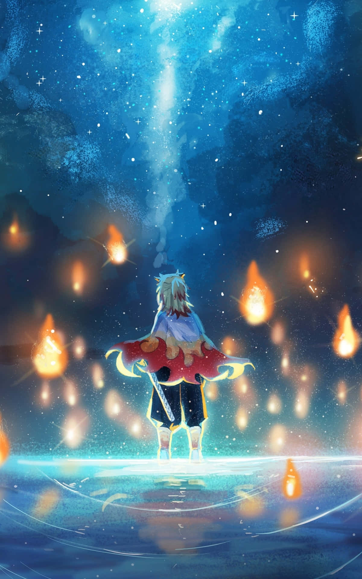 Experience The Power Of Demon Slayer On Your Iphone 11 Background