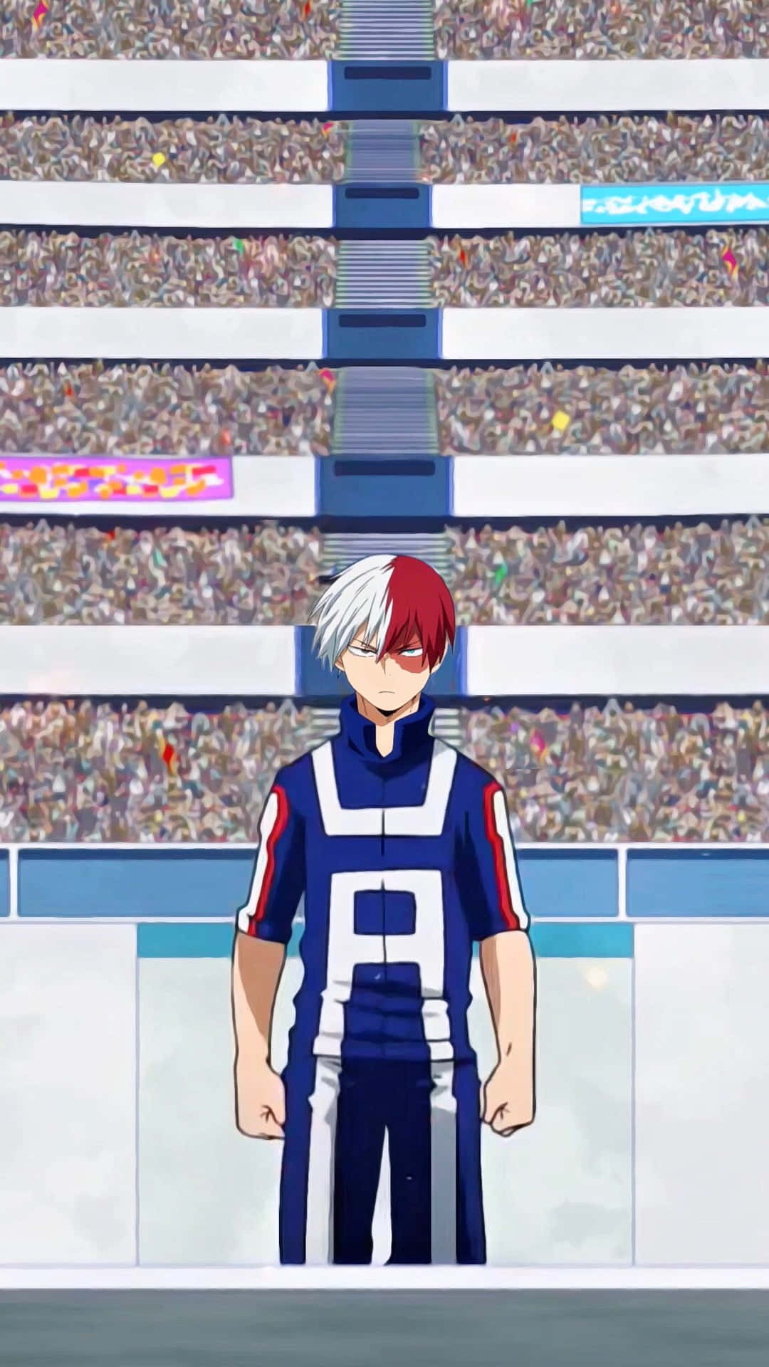 Experience The Power Of Heroes In My Hero Academia Aesthetic Background